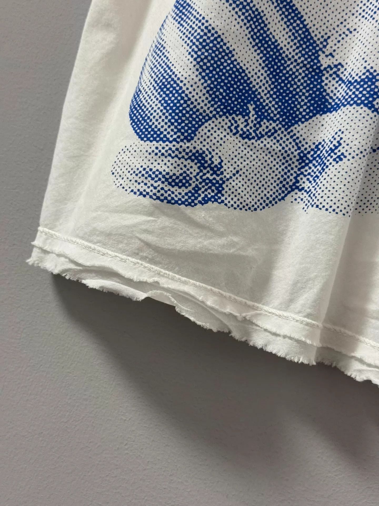 Vivienne Tam Vivienne Tam 90s White Raw Edge Le Fu Wa Short Sleeve 0 Size XS / US 0-2 / IT 36-38 - 4 Thumbnail