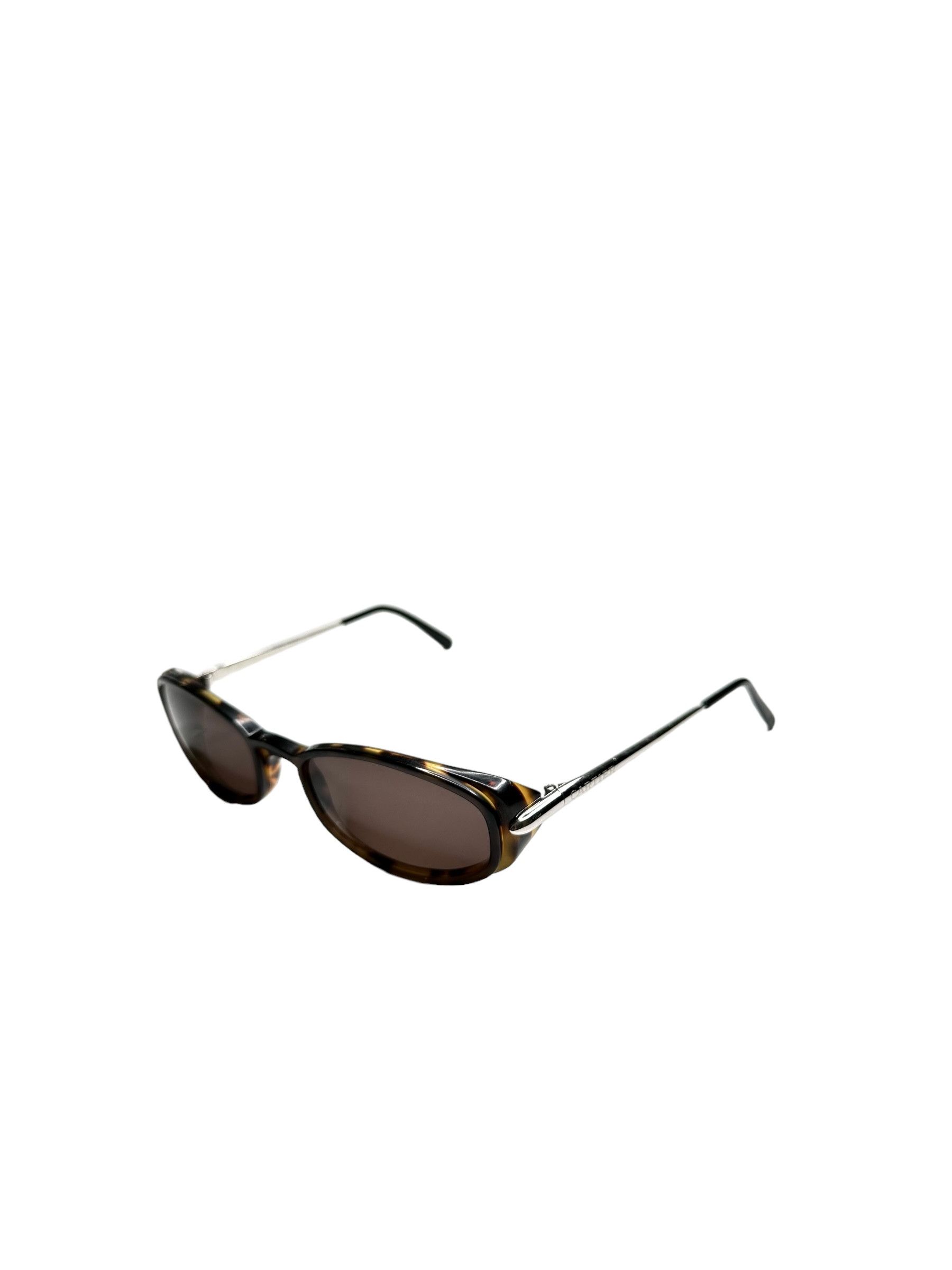 Cartier Cartier Slim Steel Oval Sunglasses Size ONE SIZE - 1 Thumbnail