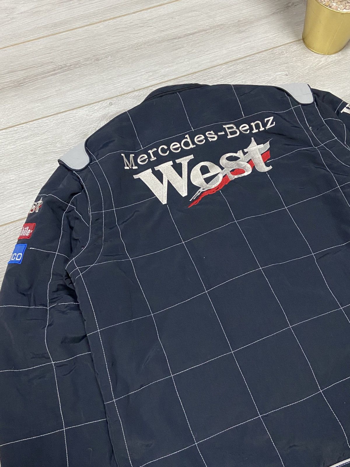 Mercedes-Benz Mercedes Siemens Warsteiner Micheline West bomber jacket Size US XL / EU 56 / 4 - 14 Thumbnail