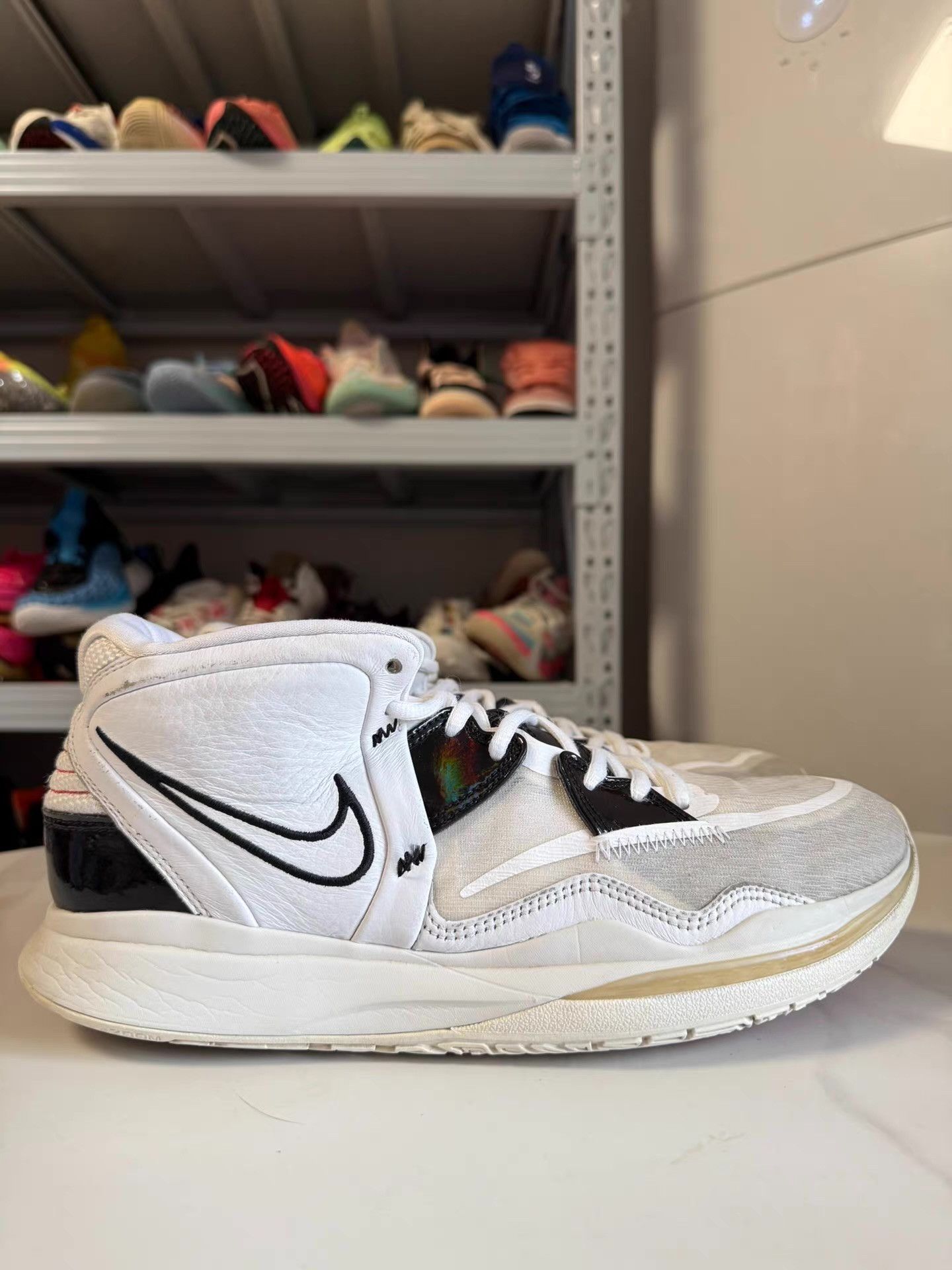 Nike Nike Kyrie 8 "White Cement", comfortable performance Q10 Size US 10.5 / EU 43-44 - 1 Thumbnail