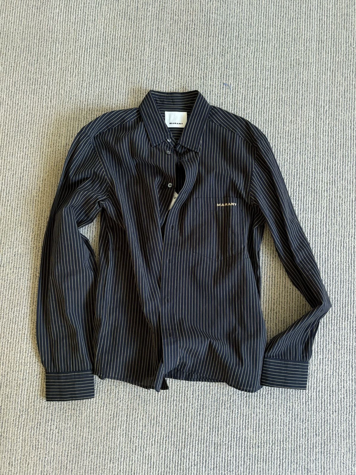 Isabel Marant Black Jasolo Shirt Size US S / EU 44-46 / 1 - 2 Thumbnail