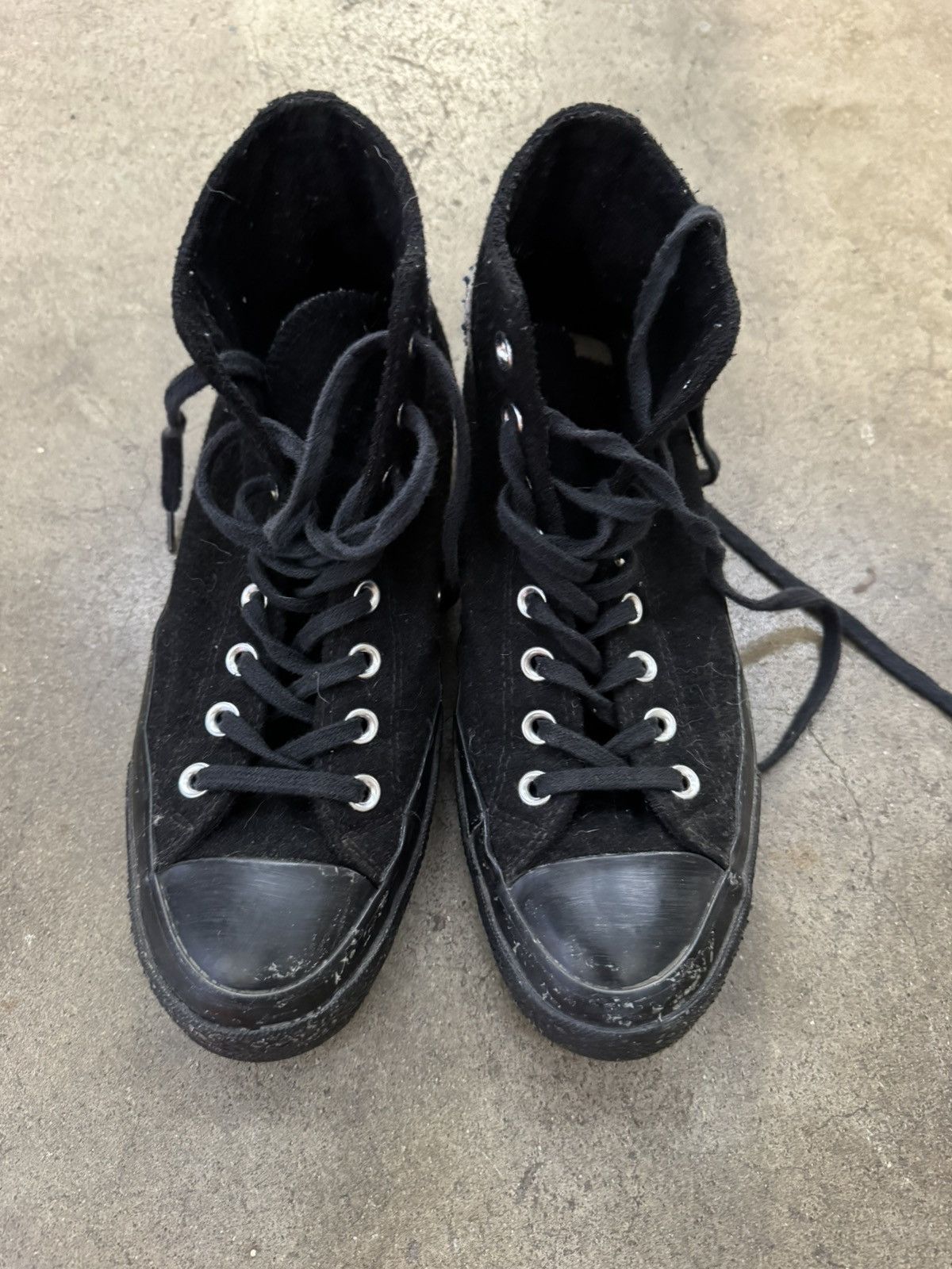 Converse Converse Chuck Taylor 70s high top Black Wool Size US 7.5 / EU 40-41 - 3 Thumbnail