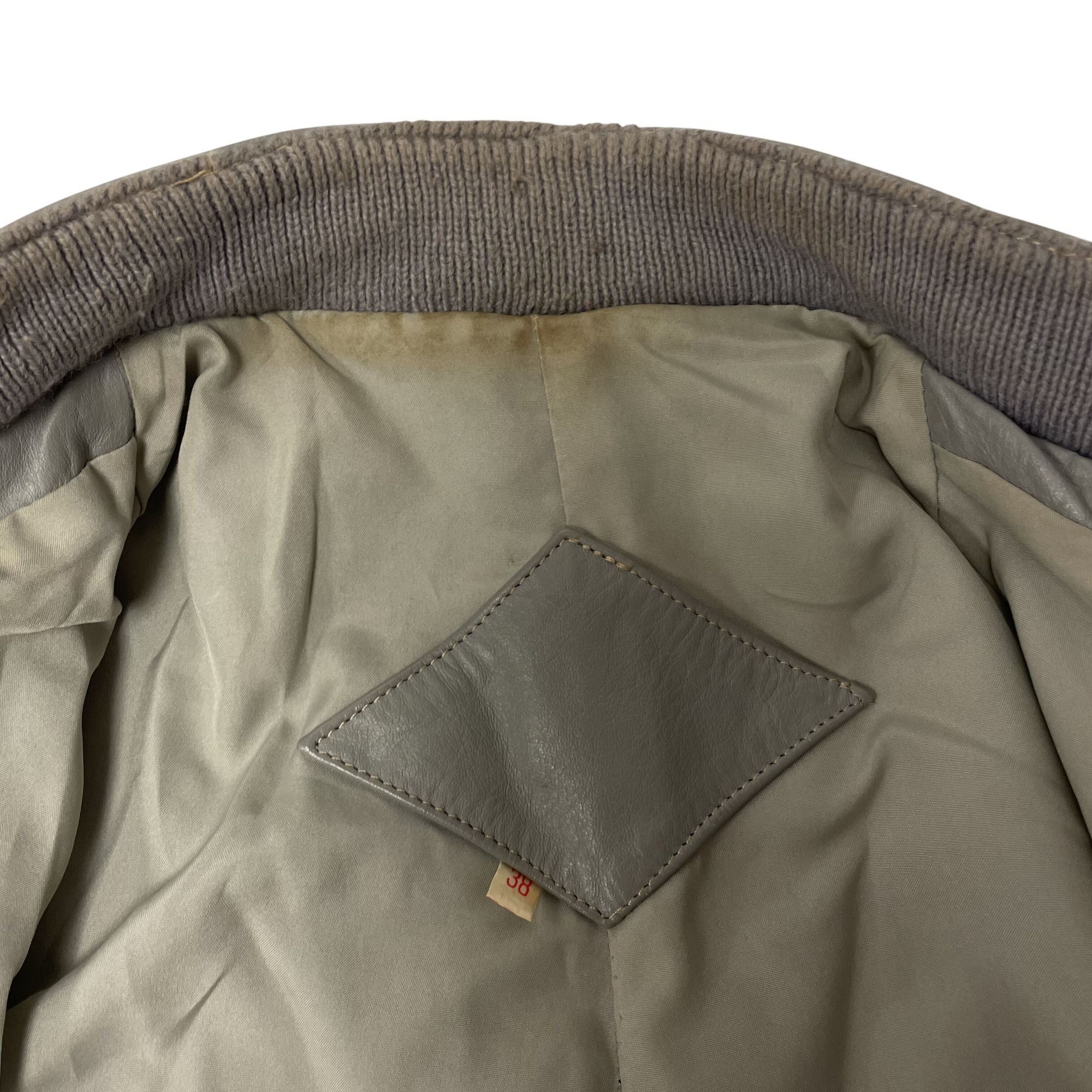 Other Vtg Leather CAFE RACER Motorcycle Biker Bomber Jacket Size US S / EU 44-46 / 1 - 9 Thumbnail