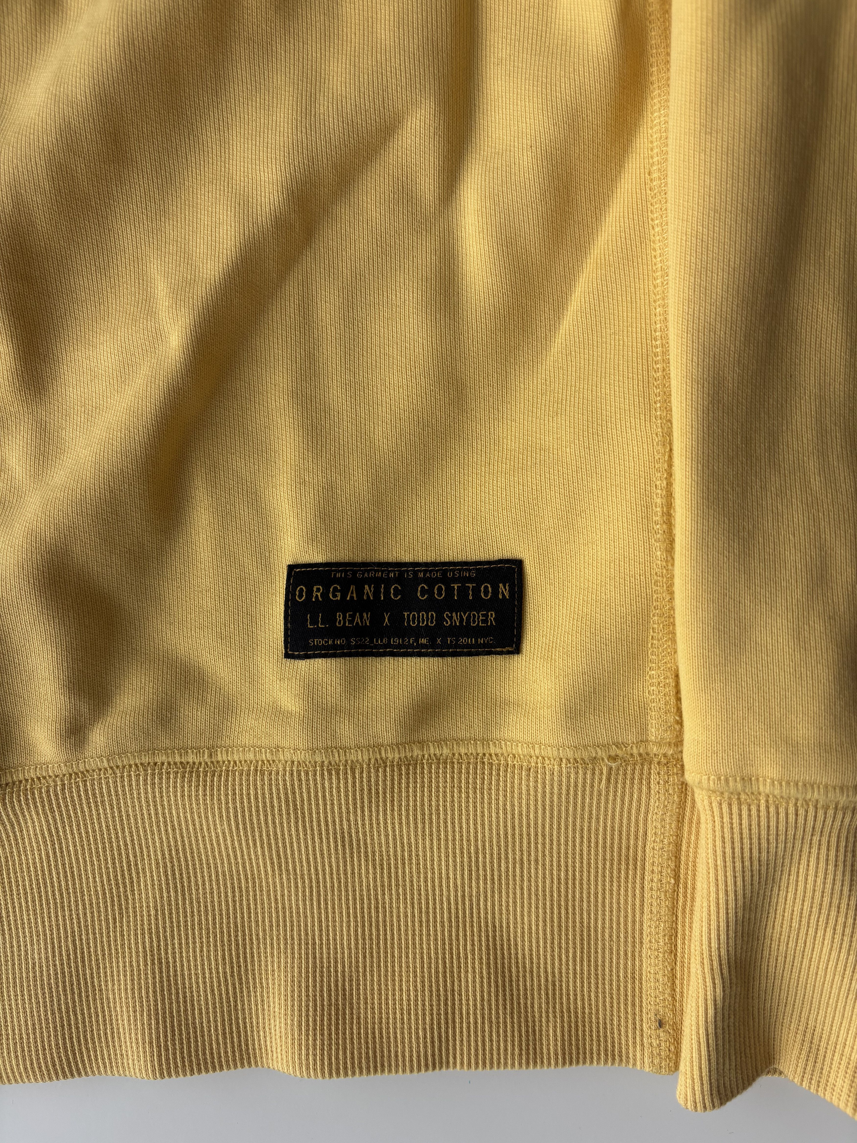 L.L. Bean × Todd Snyder L.L. Bean x Todd Snyder Yellow Crewneck Size US M / EU 48-50 / 2 - 4 Thumbnail