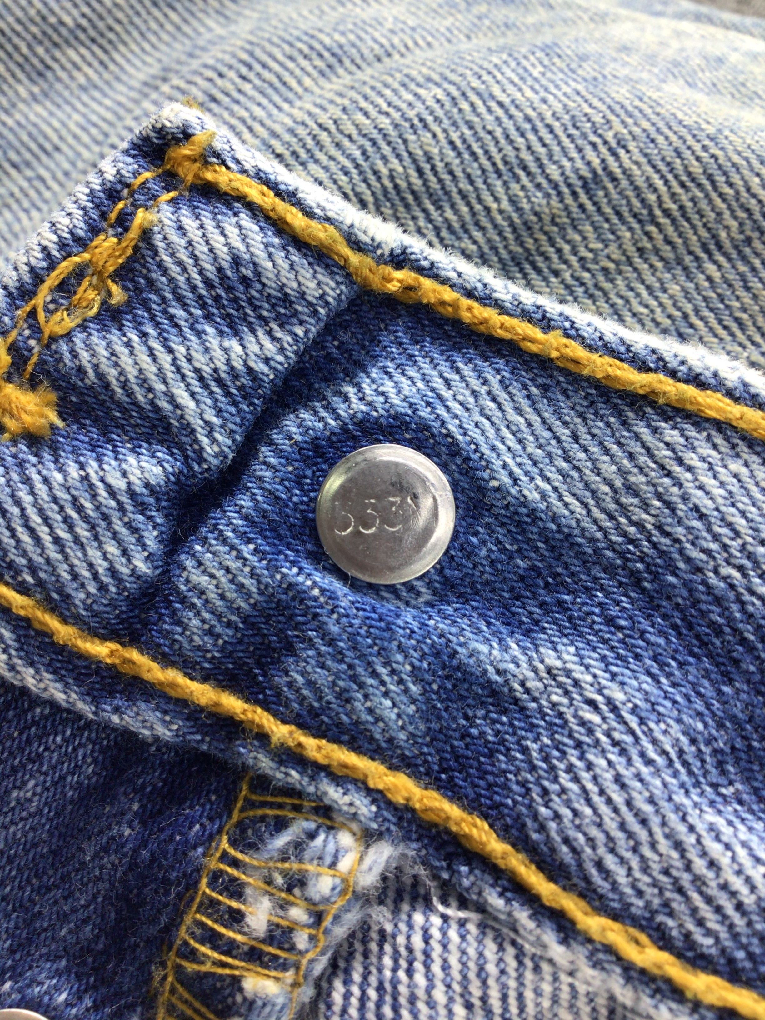 Levi's Vintage 90s Levis 501 Jeans-J355 Size US 35 - 9 Thumbnail