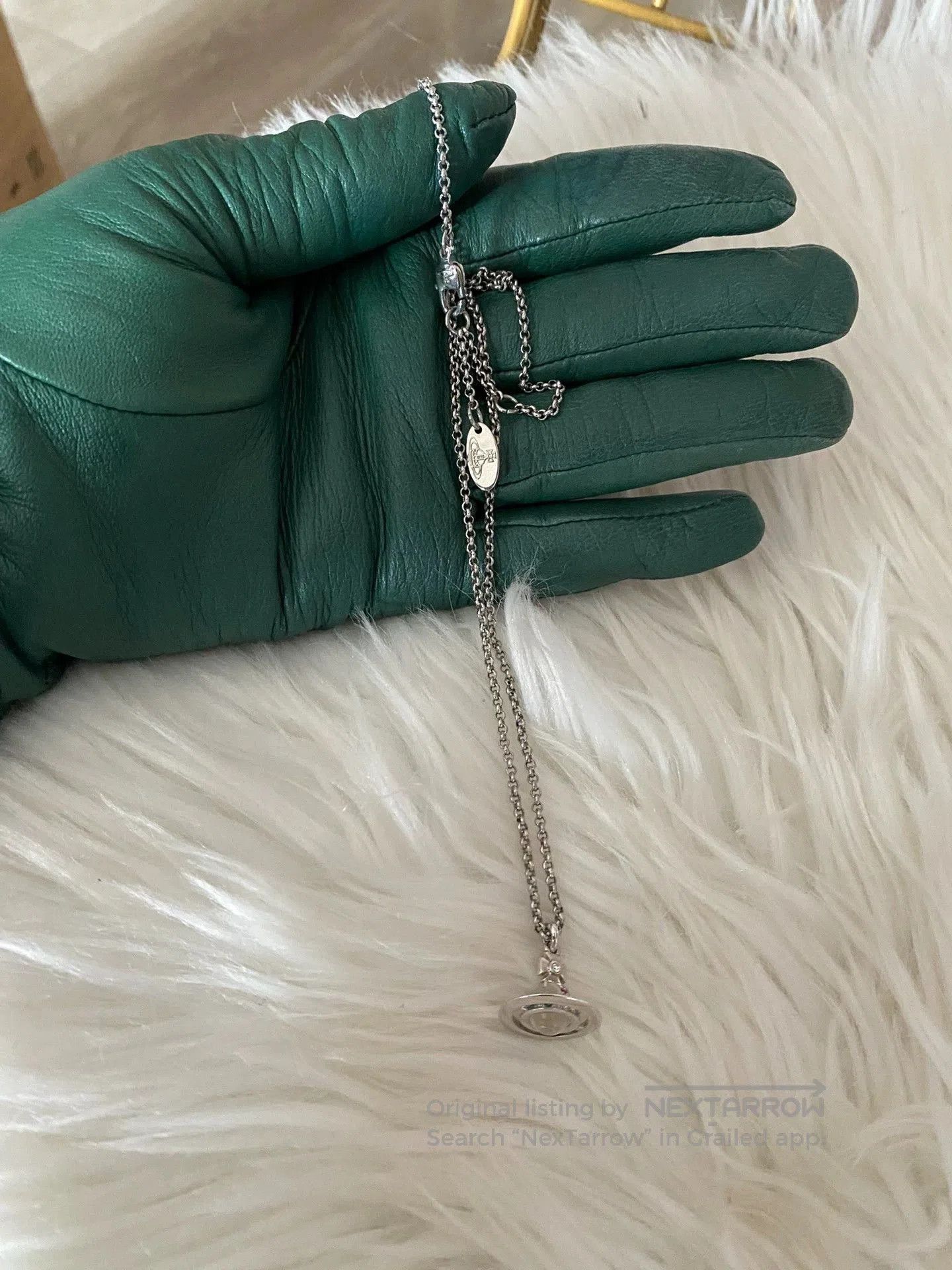 Vivienne Westwood Vivienne Westwood Silver Orb Necklace. Size ONE SIZE - 5 Thumbnail