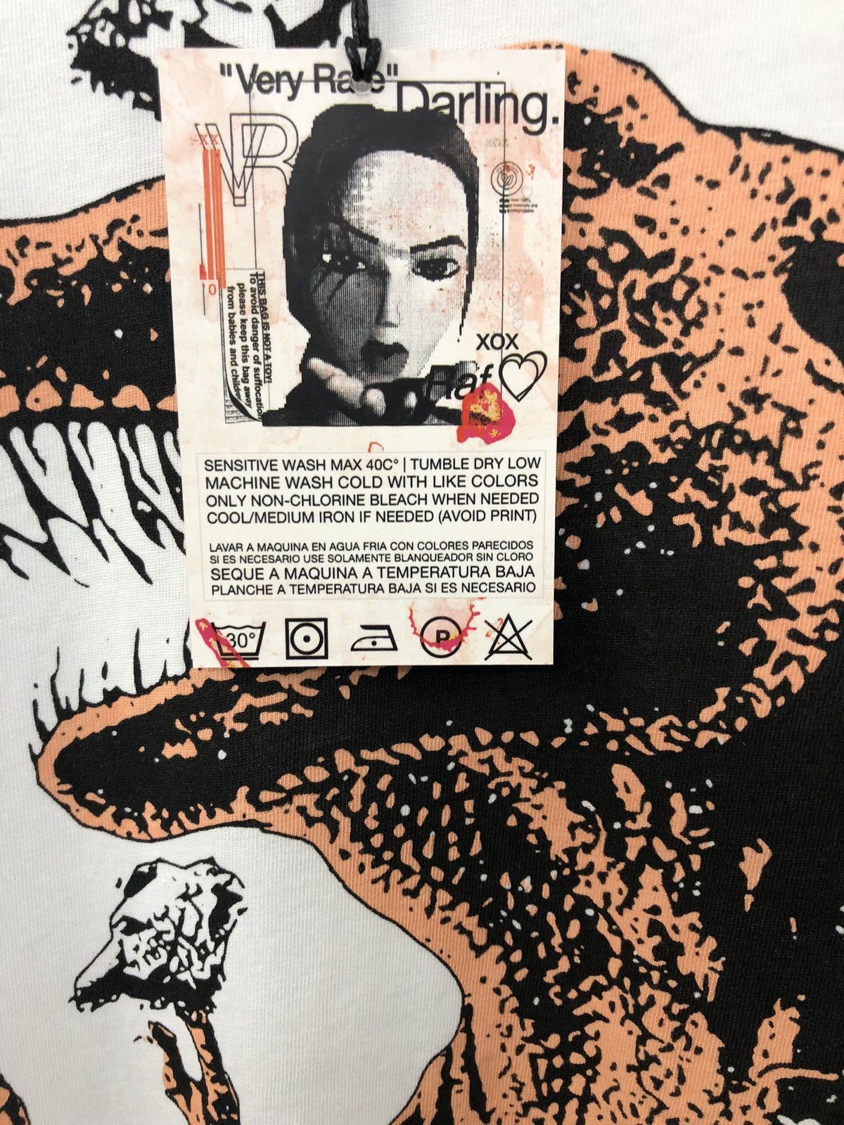 Other Very Rare Clothing Complexcon T-Rex Fit White T-Shirt Large Size US L / EU 52-54 / 3 - 3 Thumbnail