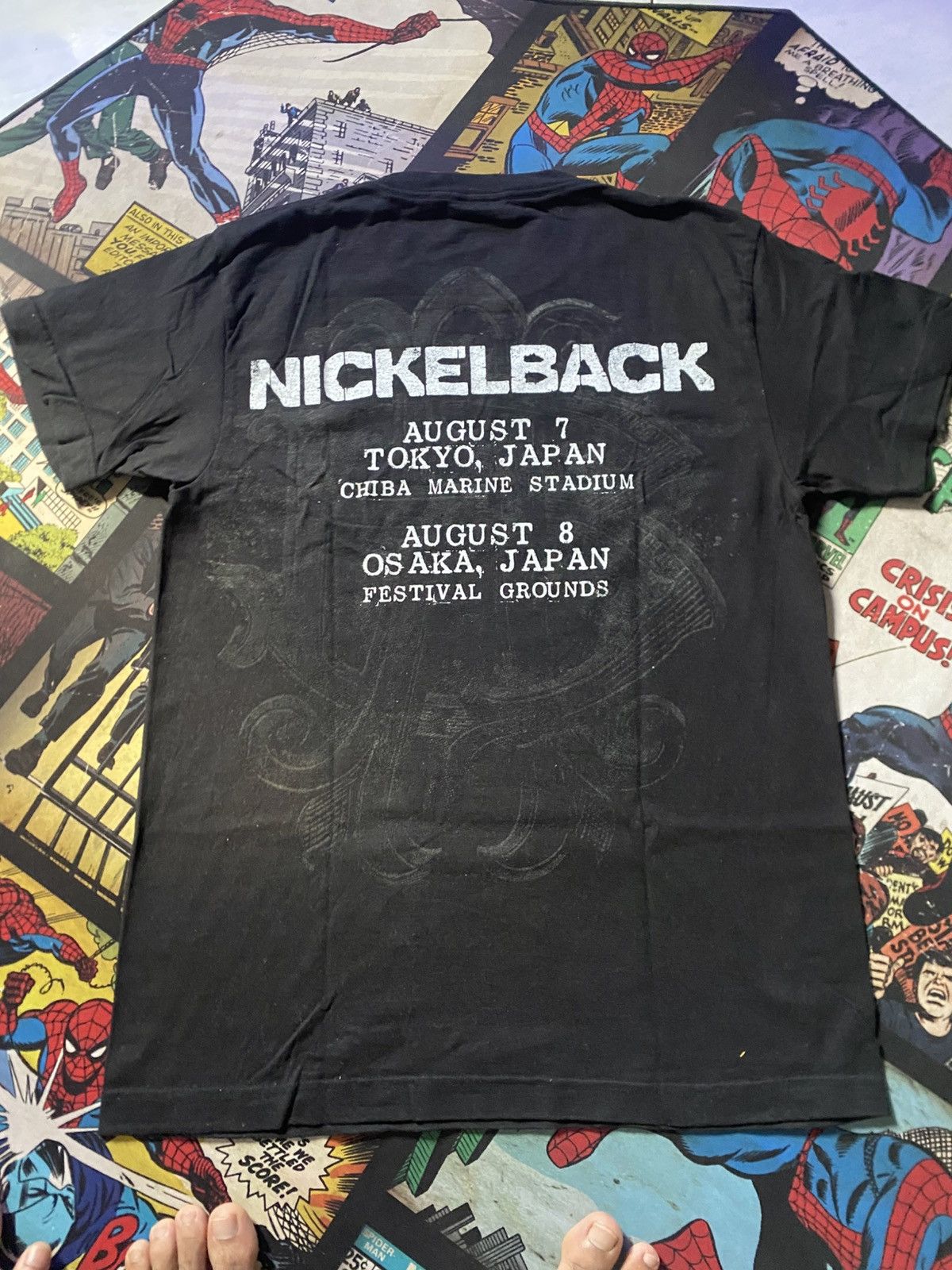 Band Tees Nickelback Tour Dark Horse Size US M / EU 48-50 / 2 - 5 Thumbnail