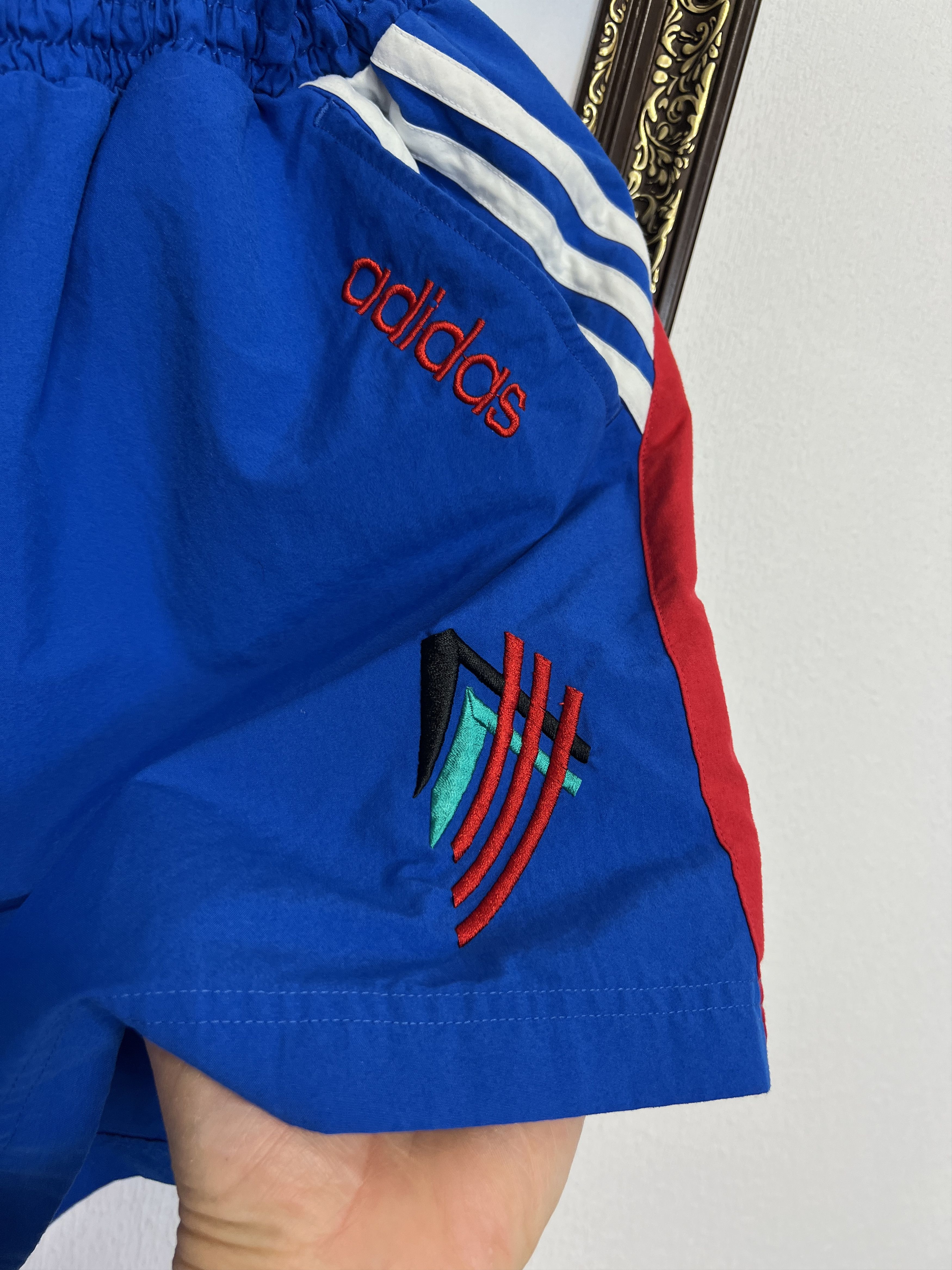 Adidas Vintage 90's Adidas Shorts Sport Rare Sport Swimming Hype Size US 34 / EU 50 - 4 Thumbnail