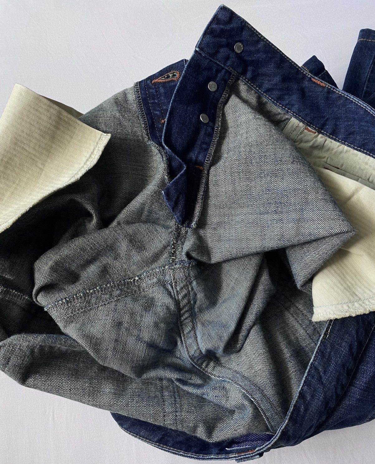 Jean Paul Gaultier Jean’s Paul Gaultier JPG Distressed Denim Metal Logo Archive Size US 36 / EU 52 - 22 Thumbnail