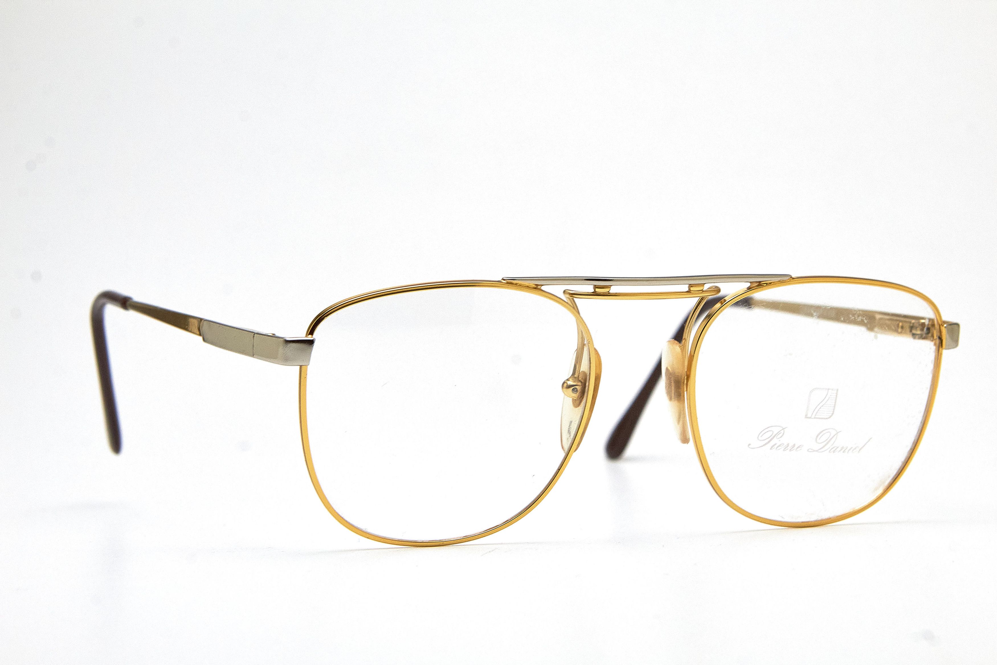 Vintage Old Money Daniel Pantos Gold&Silver Round-Quiet Lux Specs Size ONE SIZE - 4 Thumbnail