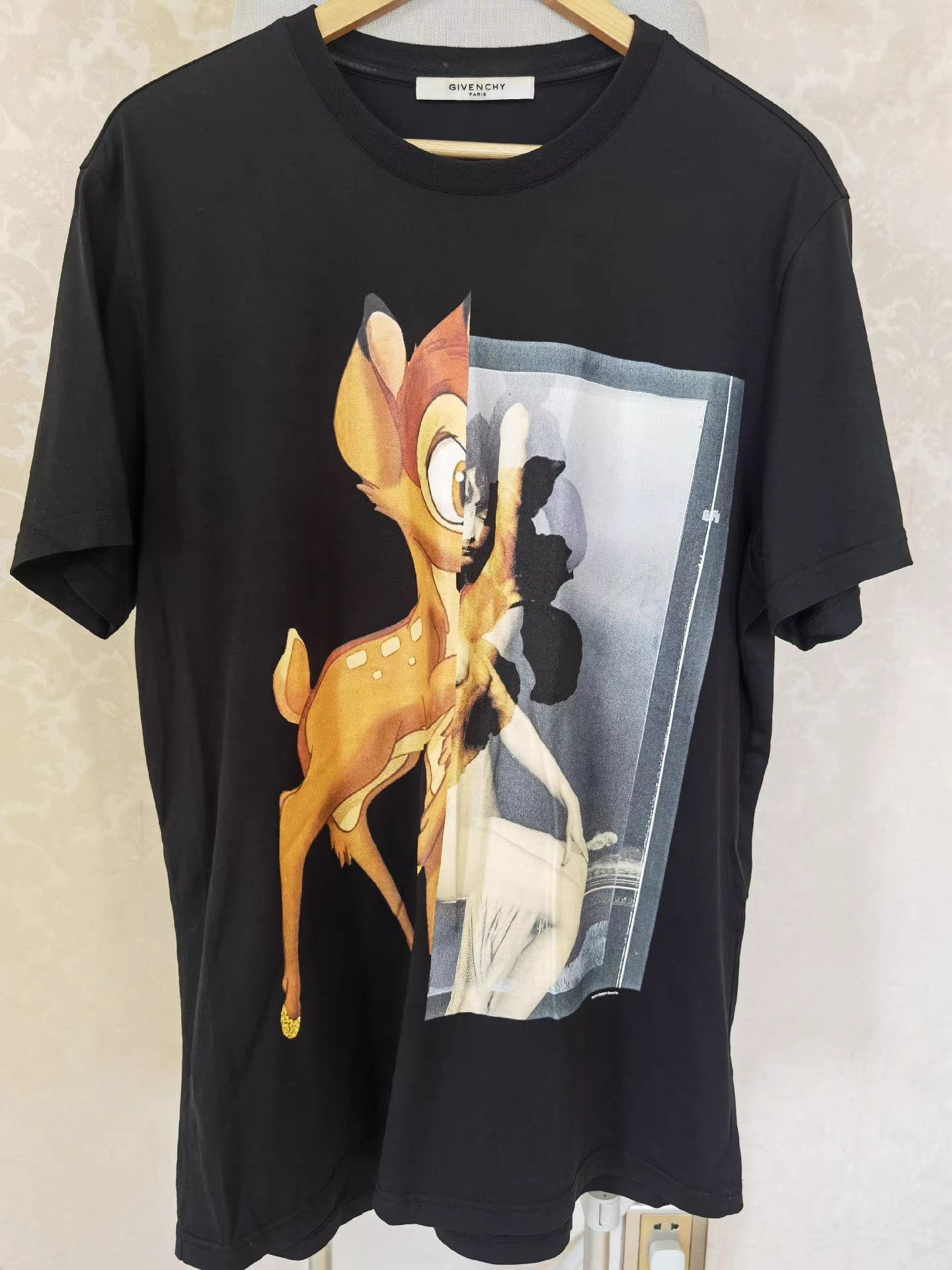Givenchy Givenchy Bambi Print T-Shirt K17 Size US M / EU 48-50 / 2 - 1 Thumbnail