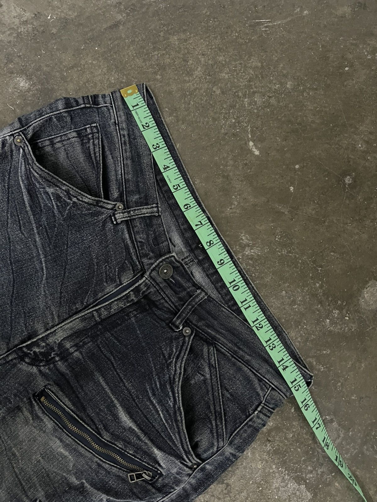 Japanese Brand 💥Semantic Design Distressed Jean Size US 30 / EU 46 - 3 Thumbnail