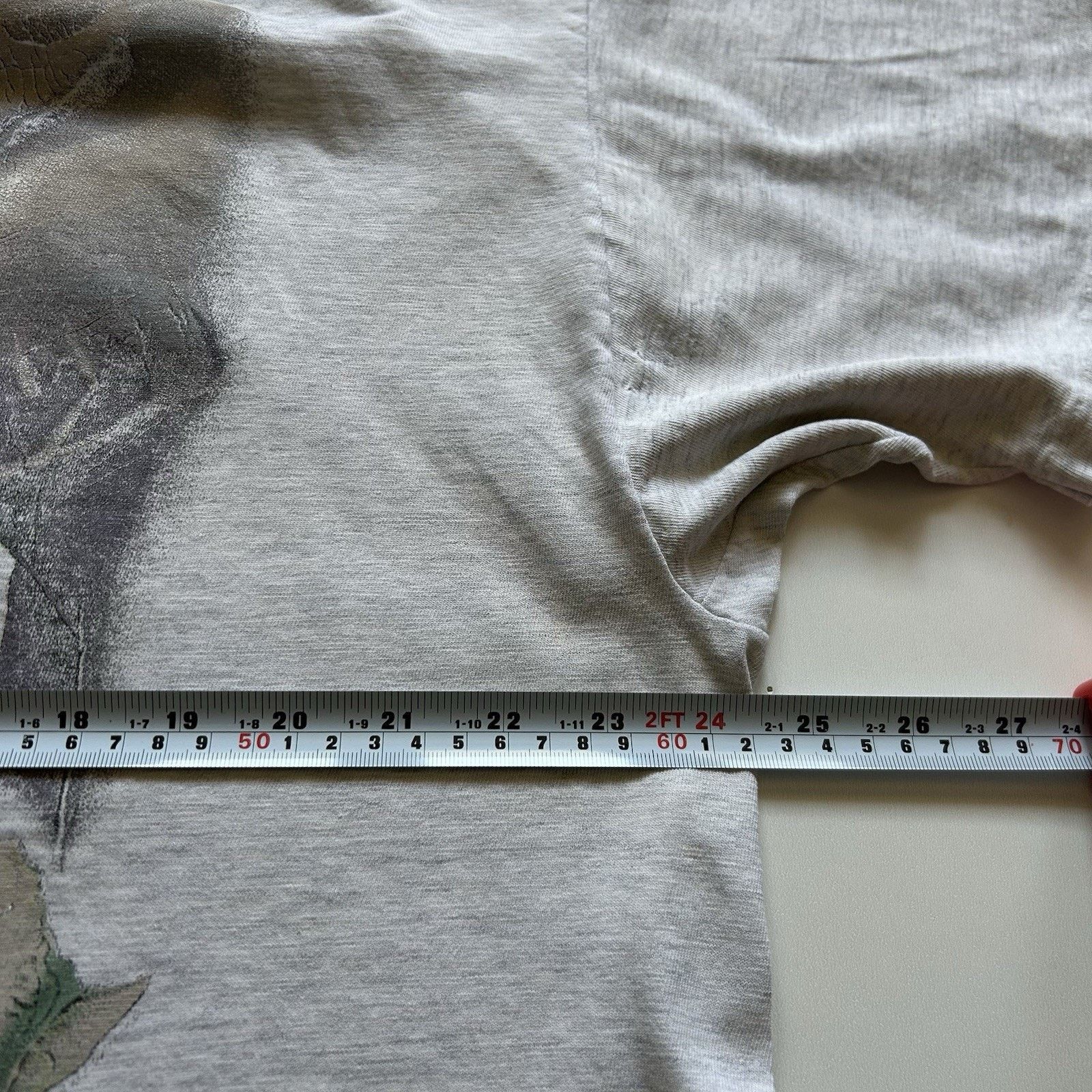 Hanes Vintage Elephant T Shirt XXL 90s Animal Art Distressed Rare Size US XXL / EU 58 / 5 - 16 Thumbnail