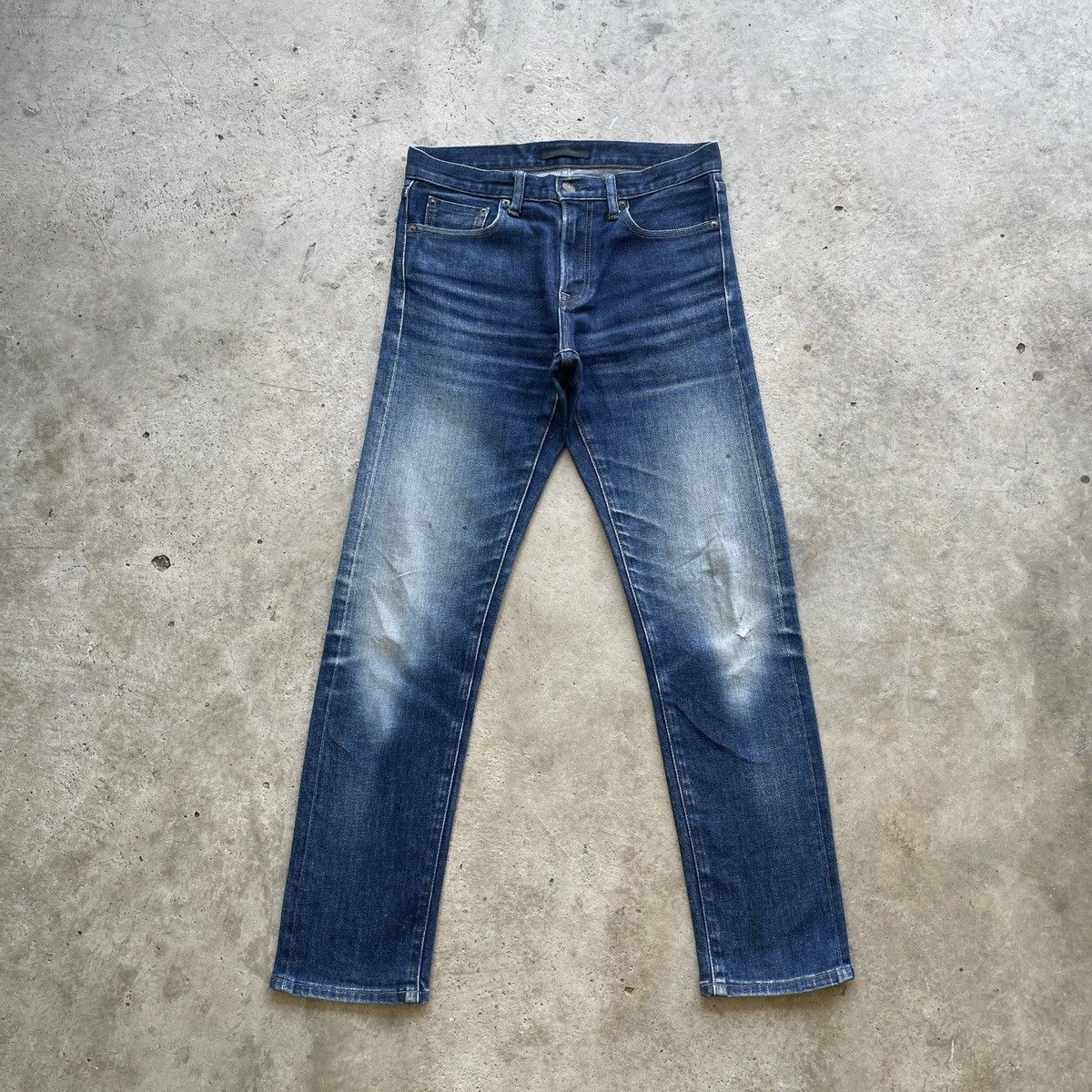 Japanese Brand W30 Vintage Japanese Selvedge Denim Faded Jeans Pants Size US 30 / EU 46 - 1 Thumbnail