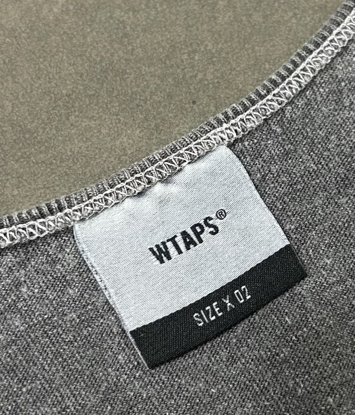 Wtaps WTAPS Washed Logo Embroidered Pocket Vest J16 Size US M / EU 48-50 / 2 - 3 Thumbnail