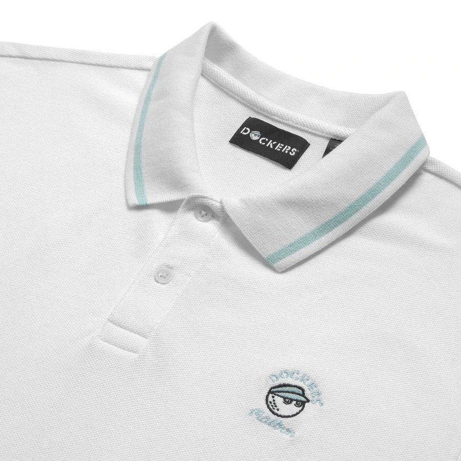 Malbon Dockers X Malbon Pique White Polo Size L Size US L / EU 52-54 / 3 - 3 Thumbnail