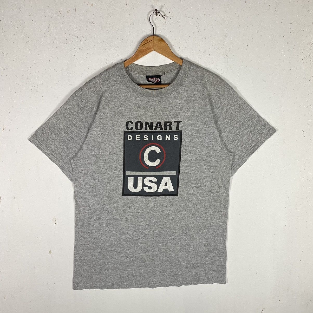 Vintage VINTAGE 90's CONART DESIGNS USA BIG GRAPHIC STREETWEAR TEE Size US L / EU 52-54 / 3 - 2 Thumbnail
