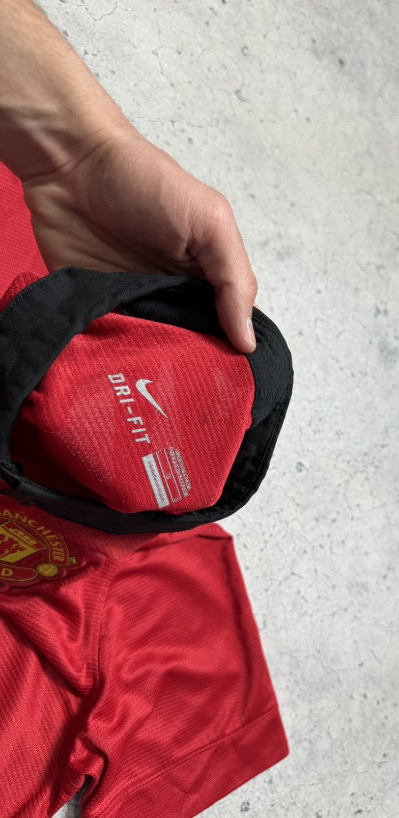 Nike Nike FC Manchester United Soccer Jersey 2013/2014 Y2K Size US L / EU 52-54 / 3 - 9 Thumbnail