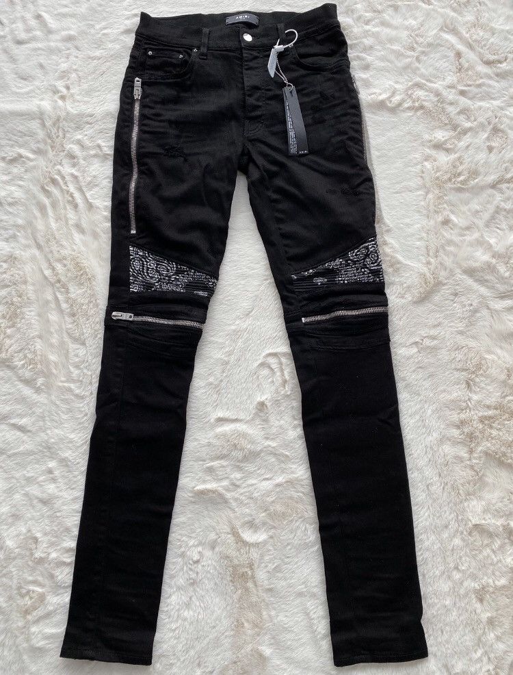 Amiri Amiri mx2 cashew washed black jeans Size US 30 / EU 46 - 1 Thumbnail