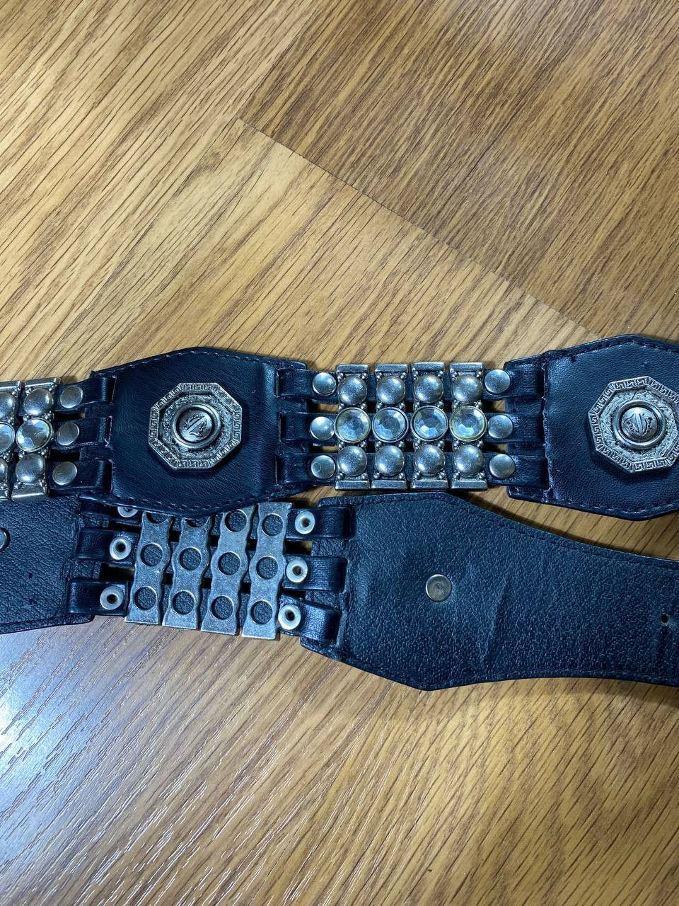 Vintage Vintage Crazy Metal Belt Drip Japanese Hype bb Simon Size ONE SIZE - 6 Thumbnail