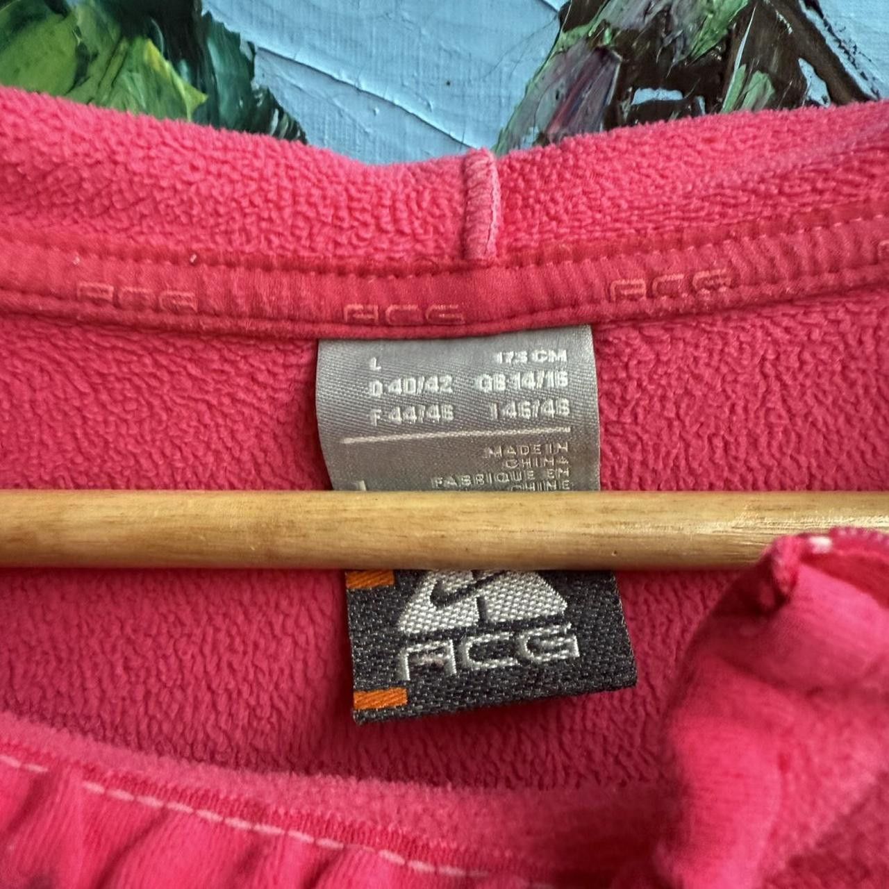 Nike ACG Nike ACG Ninja Hoodie Fleece Pink Size US M / EU 48-50 / 2 - 5 Thumbnail