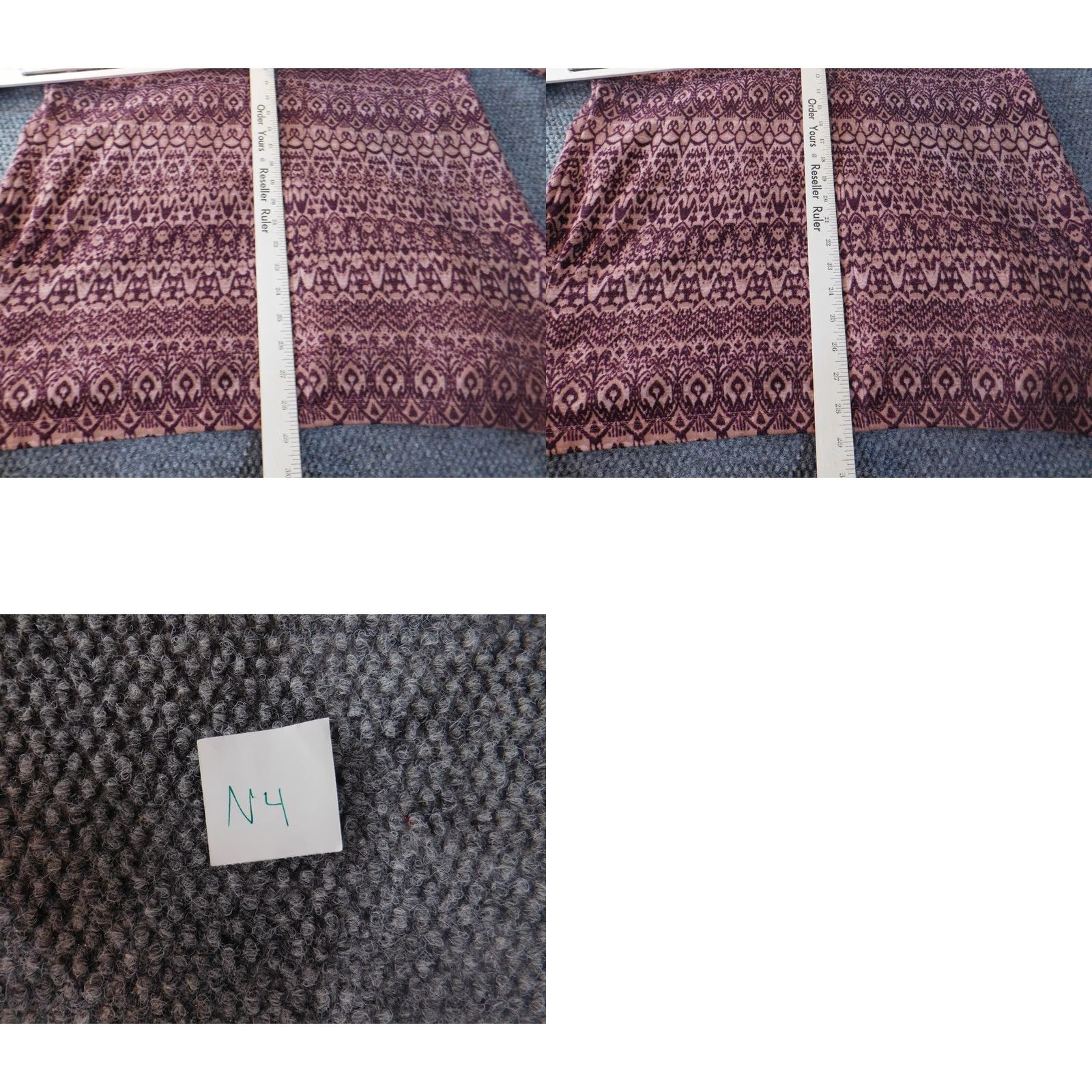 Vintage St.John's Bay Womens Sweater L Red Crew Neck Pullover Stretch Raglan Sleeve Size L / US 10 / IT 46 - 8 Thumbnail