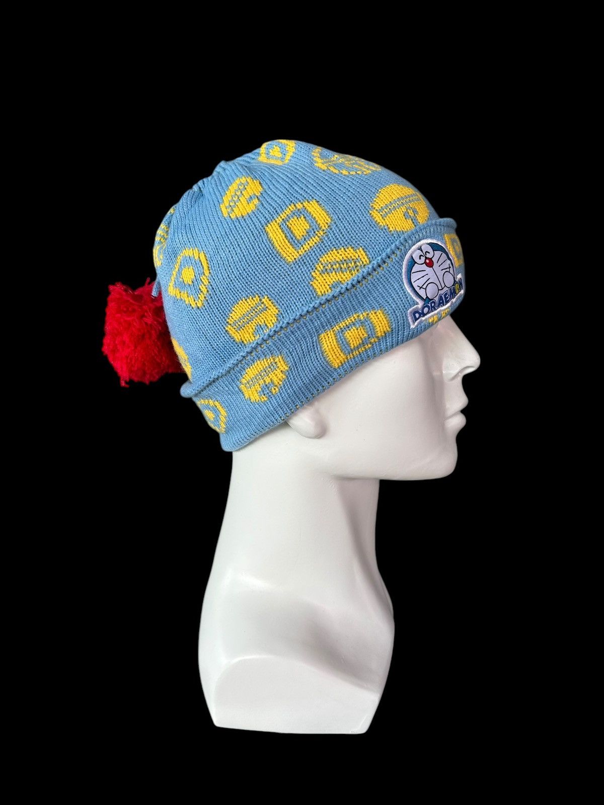 Japanese Brand × Kapital × Vintage Vintage Doraemon Japanese Anime Cartoon Beanie Hats Rare🎌 Size ONE SIZE - 3 Thumbnail