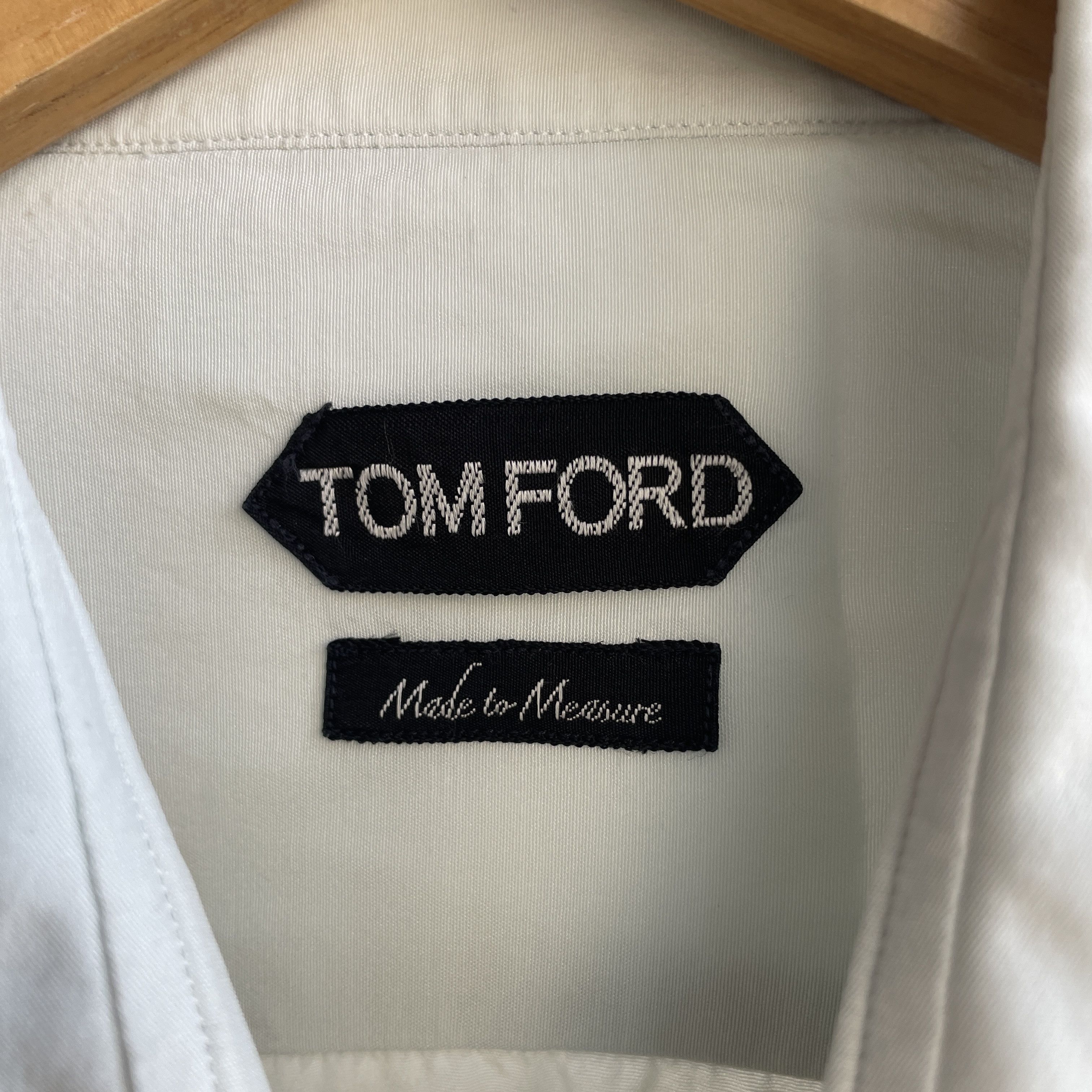 Tom Ford Tom Ford Mint Green Cotton Silk Pleated Tuxedo Shirt Size 54R - 13 Thumbnail