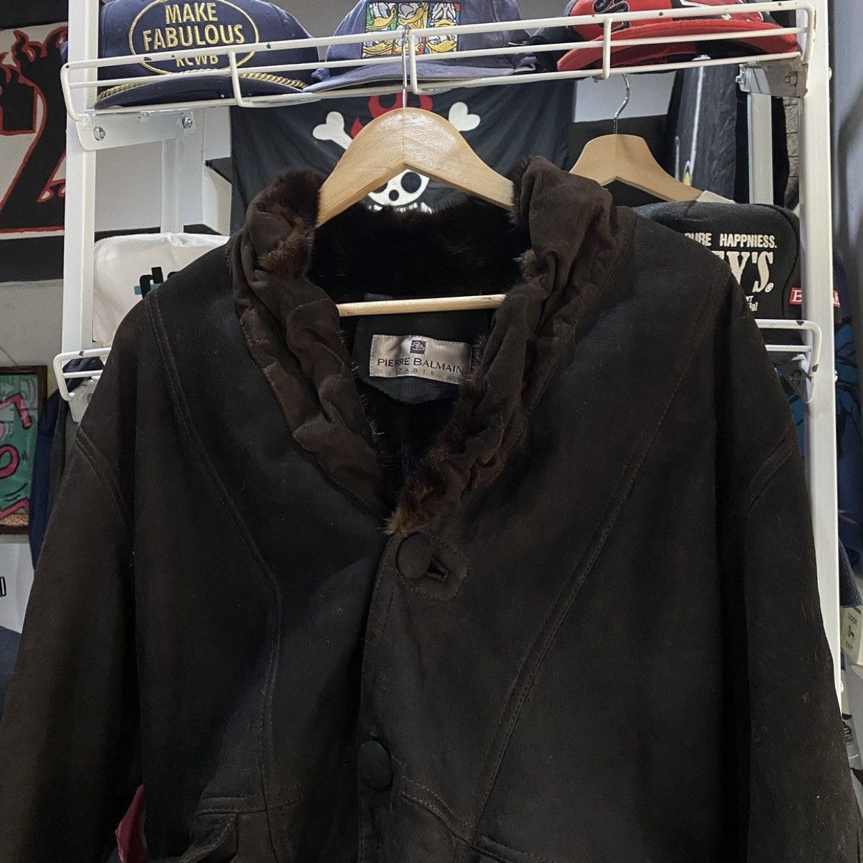 Pierre Balmain Pierre Balmain Vintage Shearling Leather Coat Sheepskin Size US M / EU 48-50 / 2 - 3 Thumbnail