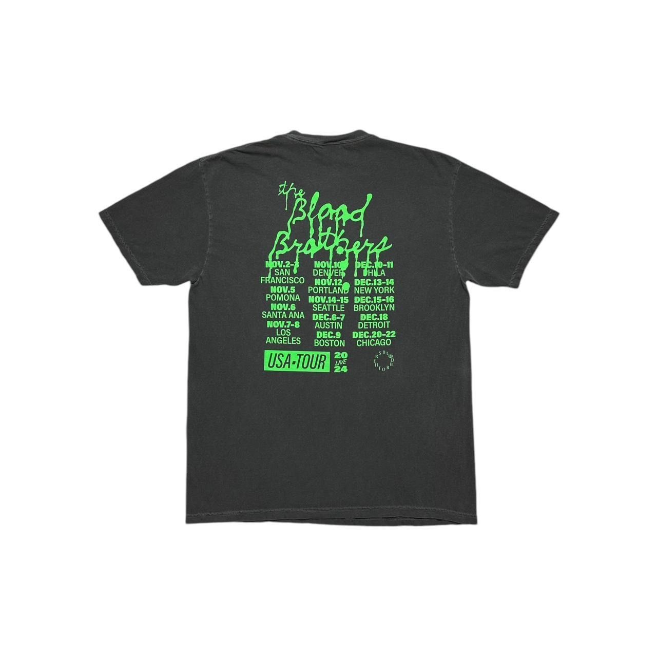 Band Tees × Comfort Colors The Blood Brothers 2024 Tour T-Shirt Size US XL / EU 56 / 4 - 1 Thumbnail