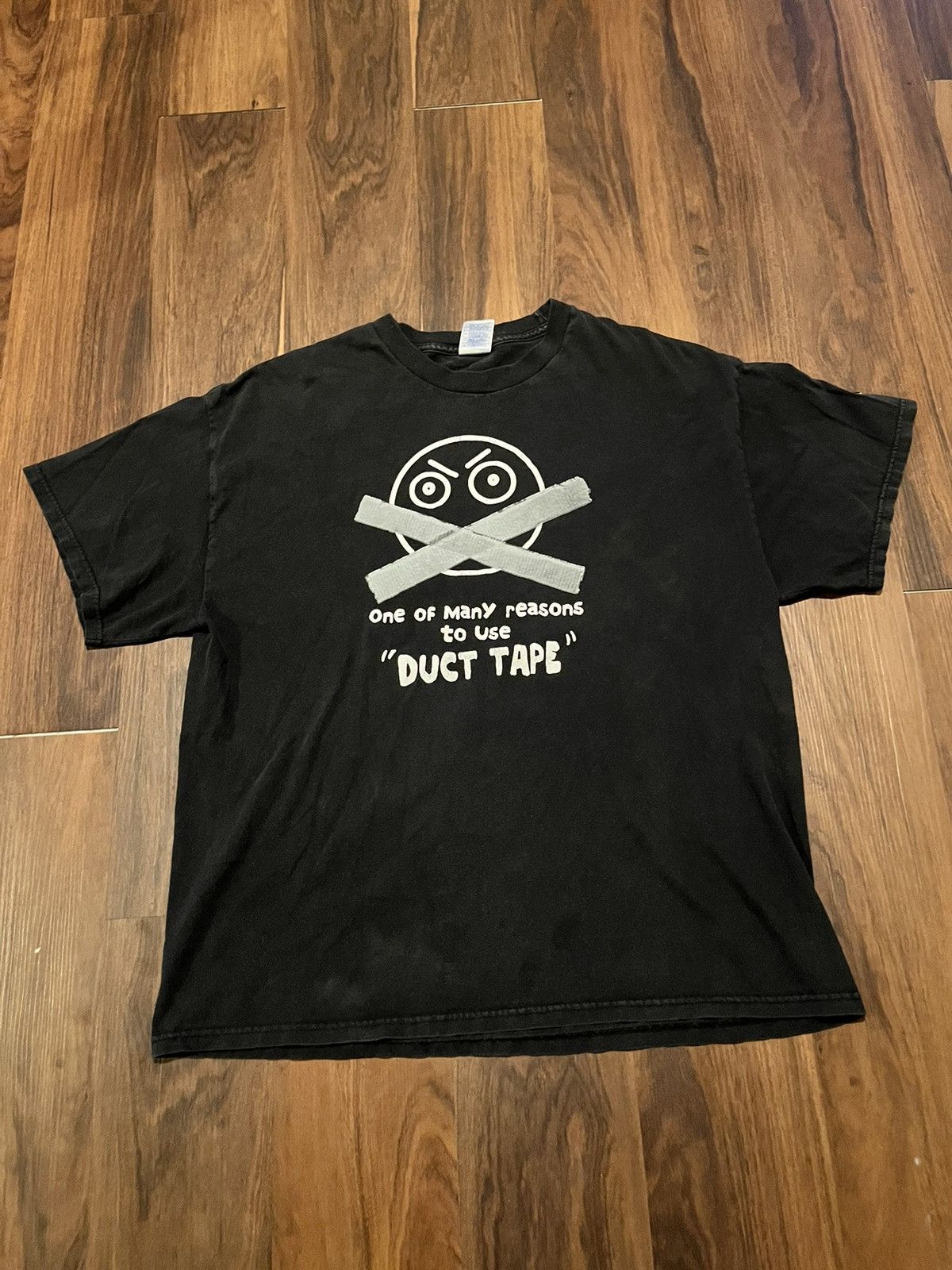 Vintage Y2K funny shirt Size US XL / EU 56 / 4 - 3 Thumbnail