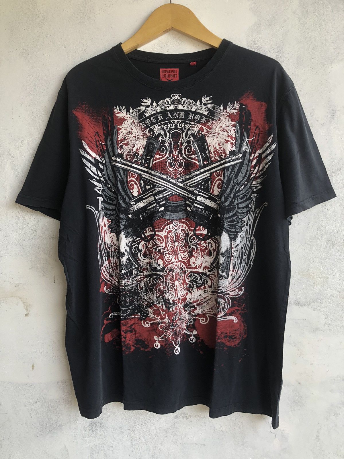Beauty Beast × If Six Was Nine × KMRii Japanese Gothic Poem Triball Rock and Roll Tshirt Tee Size US XL / EU 56 / 4 - 1 Thumbnail