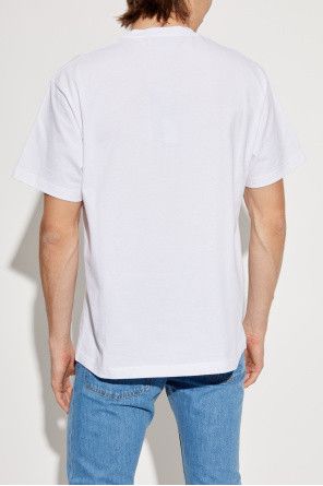 Gucci o1mt1gz0226 Cotton Jersey T-Shirt With Print in White Size US M / EU 48-50 / 2 - 4 Thumbnail