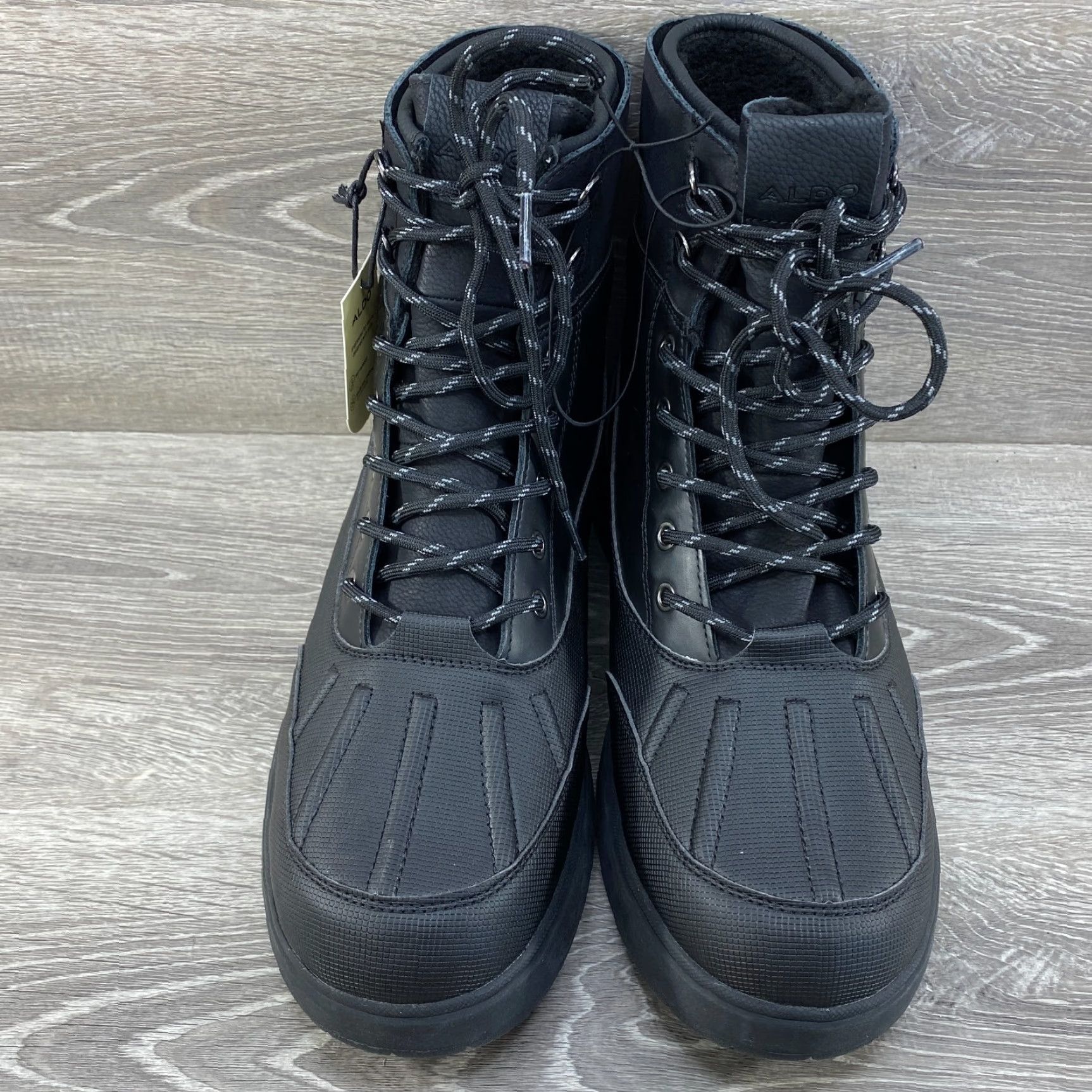 Aldo Aldo Mens Snowmass Midland Snow Boot Black Waterproof -20° C Cold-Rating 11 M - Boots Mens Black Snow Boot 11 M Aldo Size US 11 / EU 44 - 4 Thumbnail