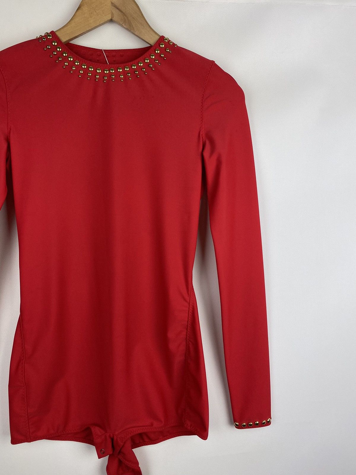 Maison Margiela BNWD Maison Margiela Runaway long sleeve bodysuit blouse Size S / US 4 / IT 40 - 3 Thumbnail