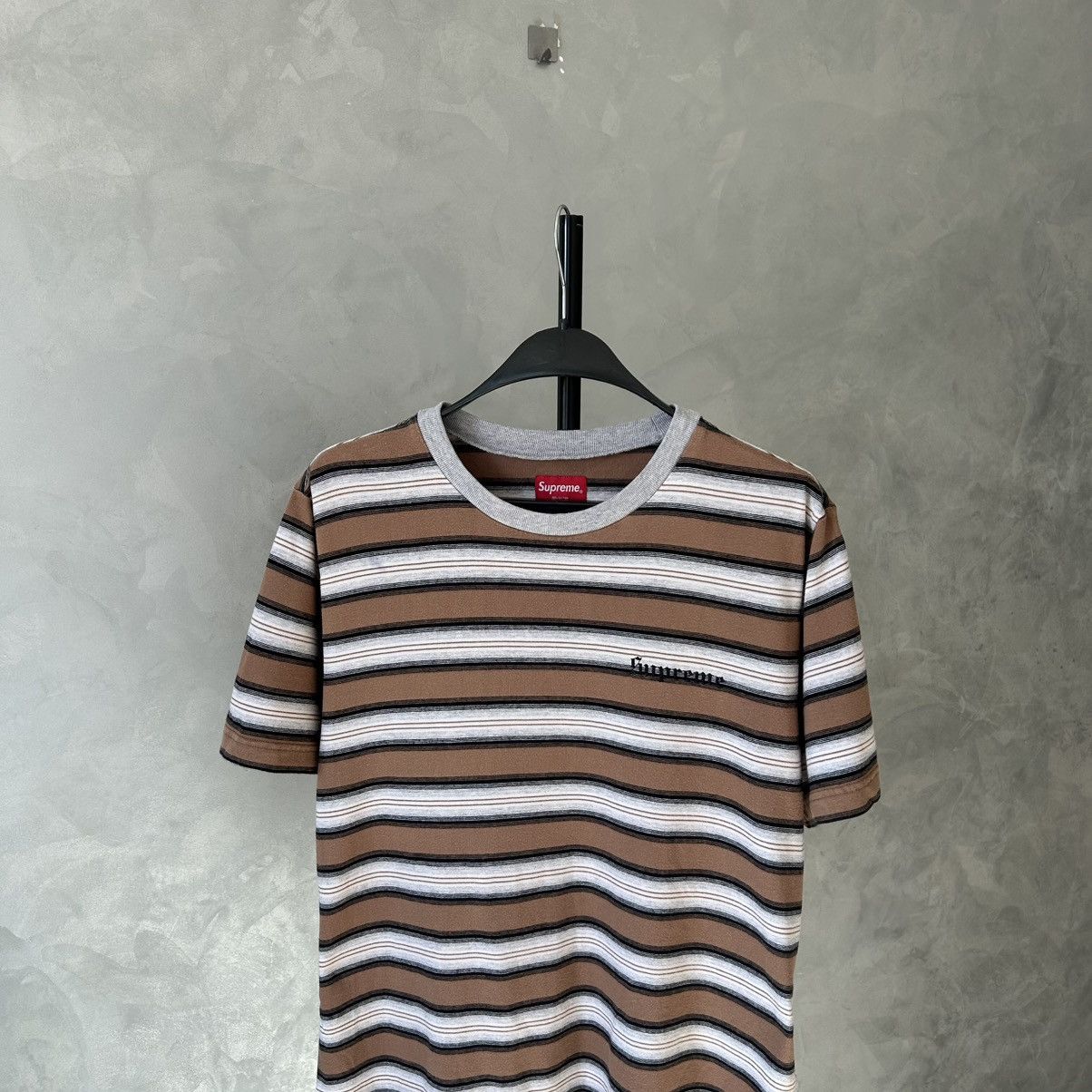 Supreme Supreme SS17 Shadow Stripe Tee M Size US M / EU 48-50 / 2 - 2 Thumbnail