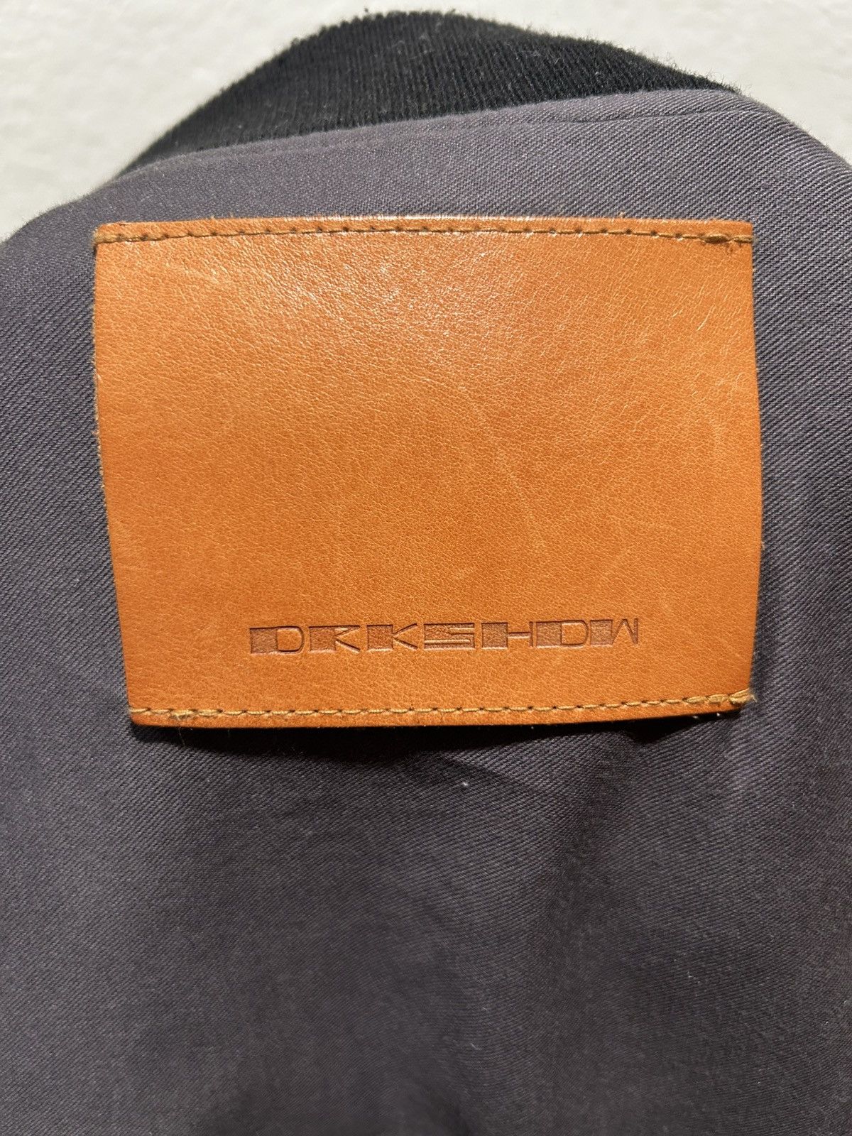 Rick Owens Drkshdw DRKSHDW Rick Owens Denim Flight Bomber Size US M / EU 48-50 / 2 - 6 Thumbnail
