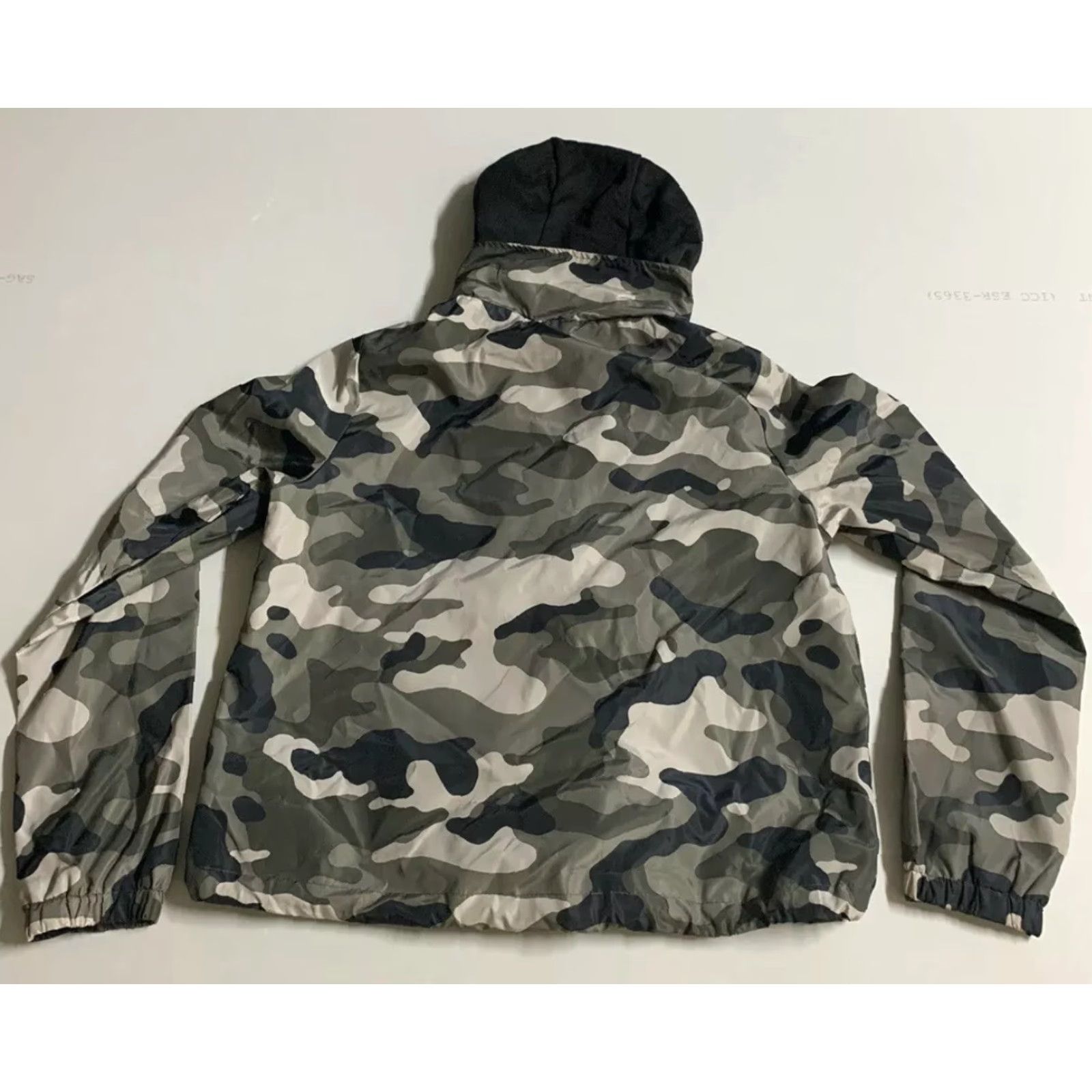 Vintage No Boundaries Camouflage Windbreaker Hoodie S Women Camo/black Jacket Zip 3-5 Pre-owned Size S / US 4 / IT 40 - 4 Thumbnail