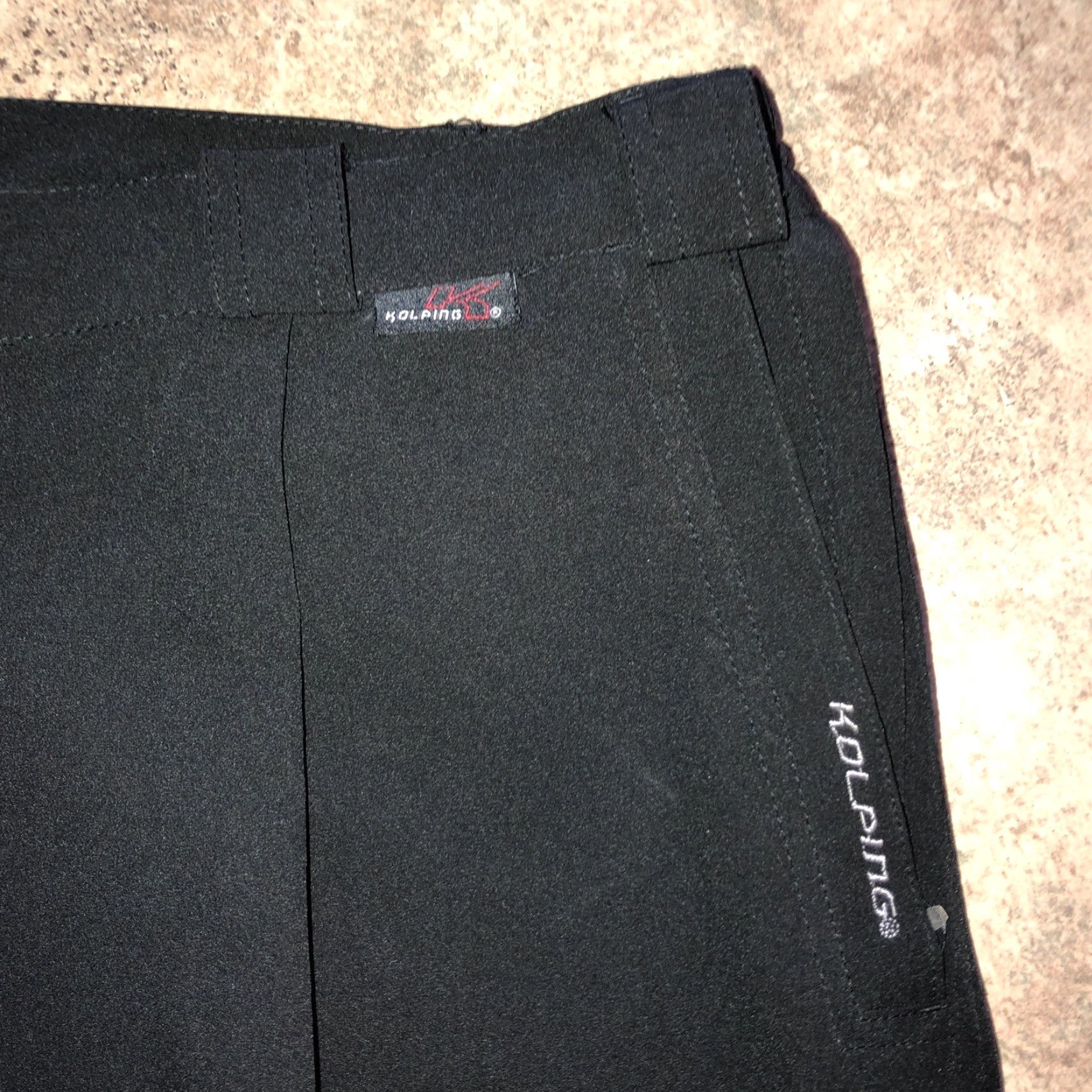 Vintage Kolping Mens Black Dress Pants Size 38 Regular Size US 38 / EU 54 - 2 Thumbnail