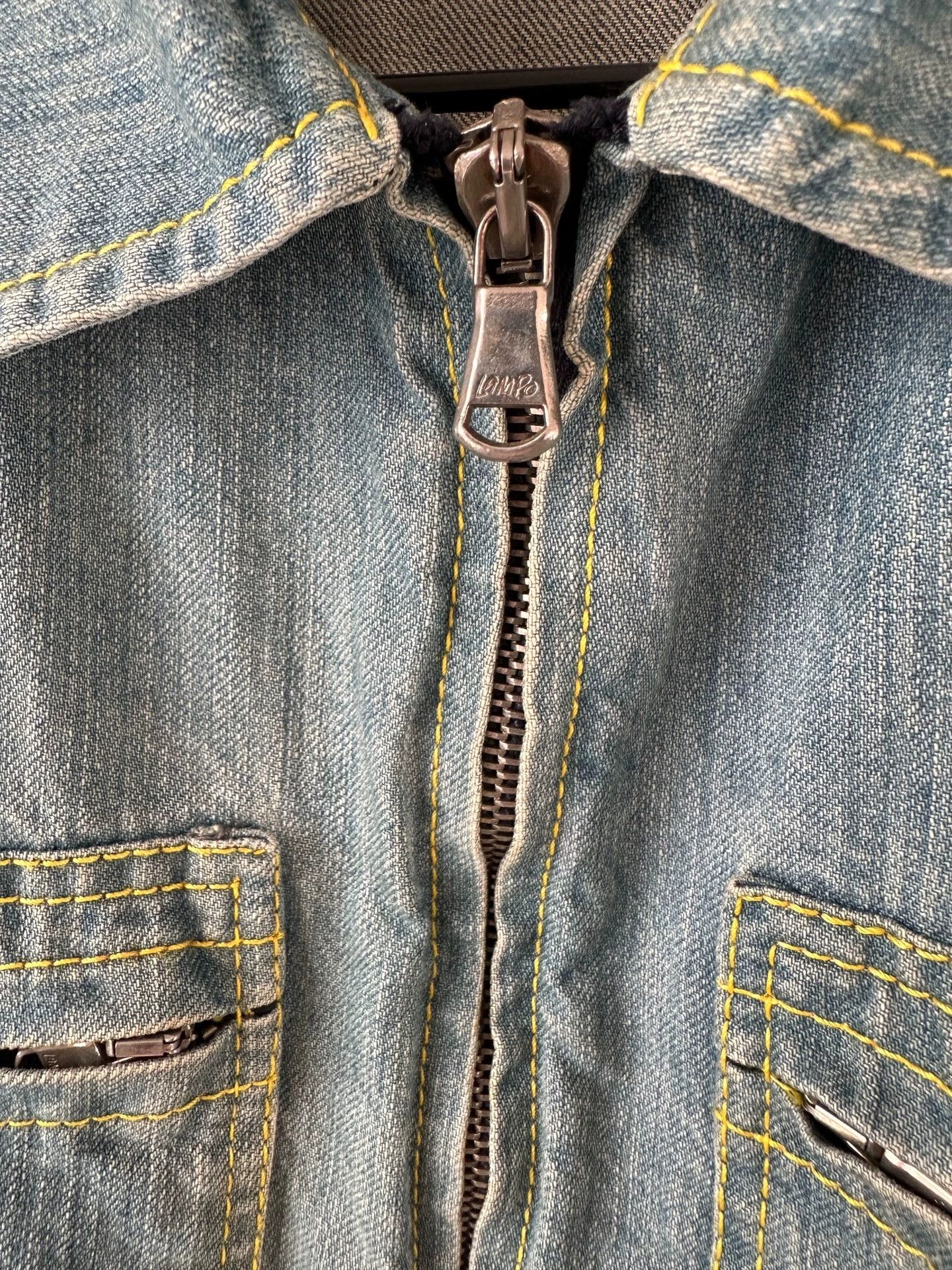 Hussein Chalayan Hussein Chalayan SS03 3 Zip Denim Jacket 48 Rare 3 Lampo Size US M / EU 48-50 / 2 - 6 Thumbnail