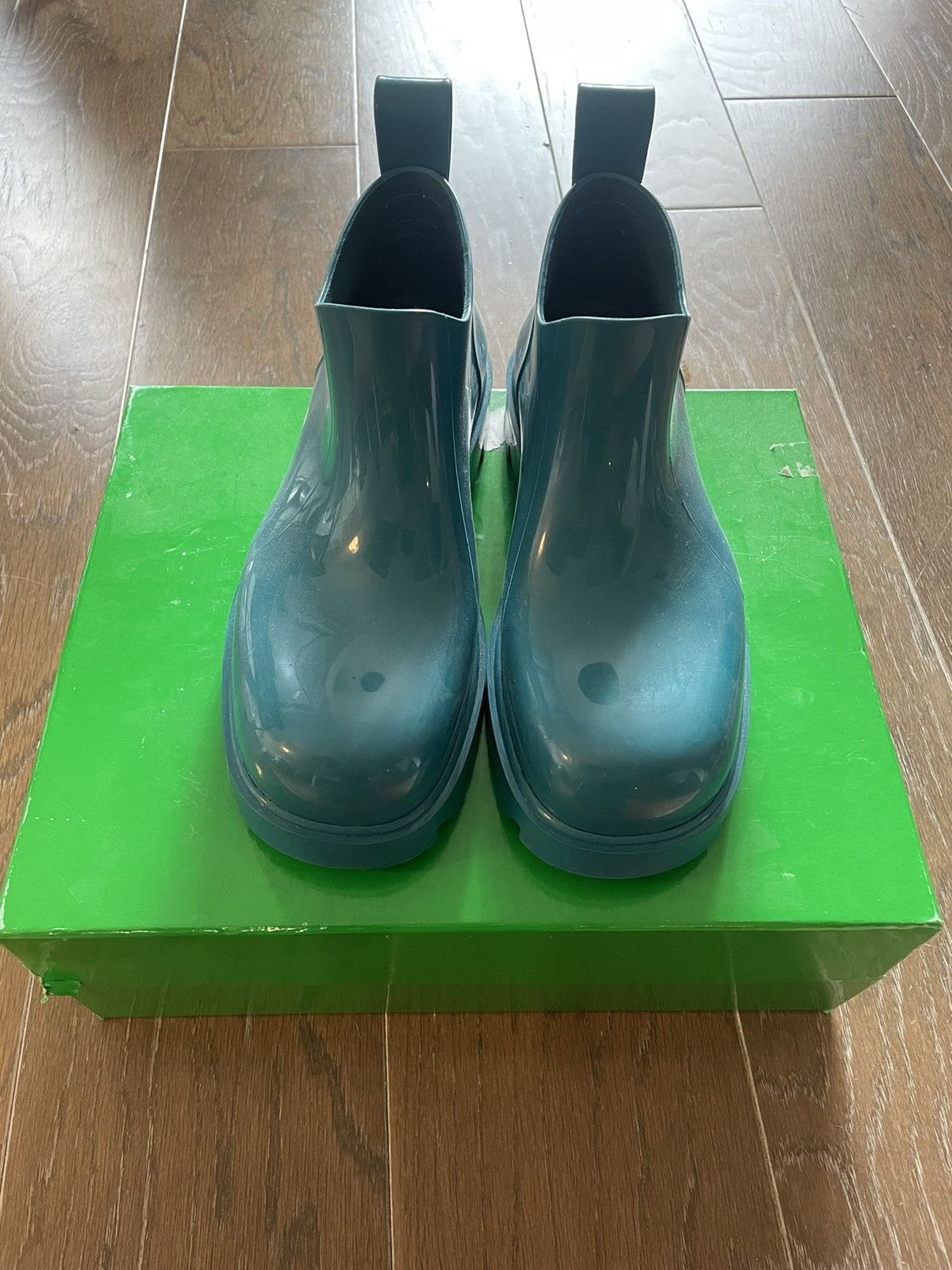 image of Bottega Veneta Bottega Blue Stride Boots, Men's (Size 9)