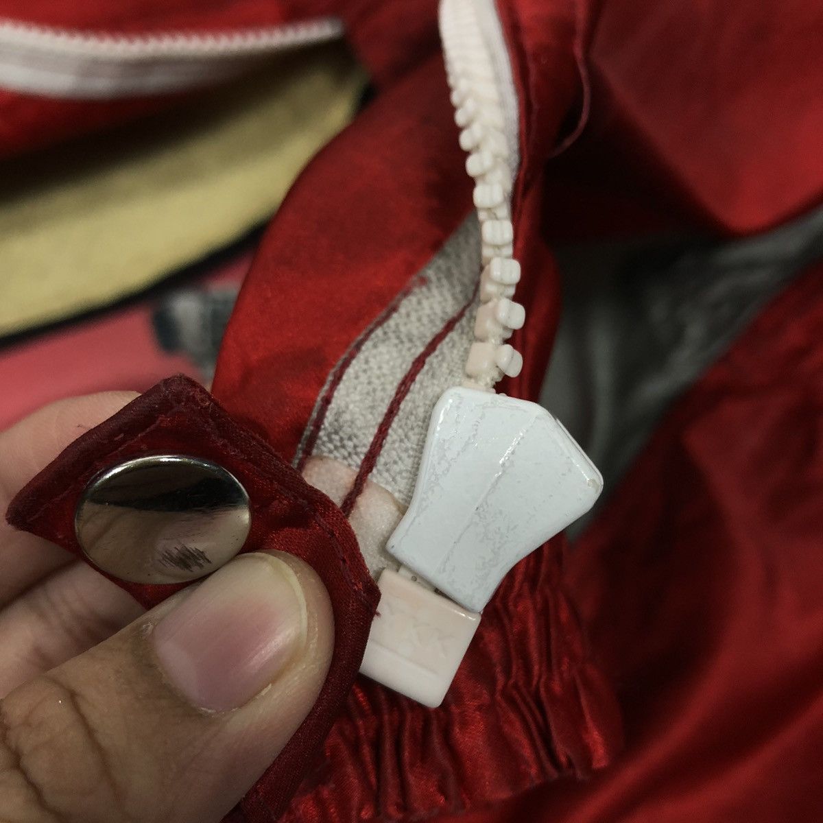 Japanese Brand × Vintage 📌Vintage Bomber Jacket Boat Race Big Logo Rich Red Size US M / EU 48-50 / 2 - 20 Thumbnail