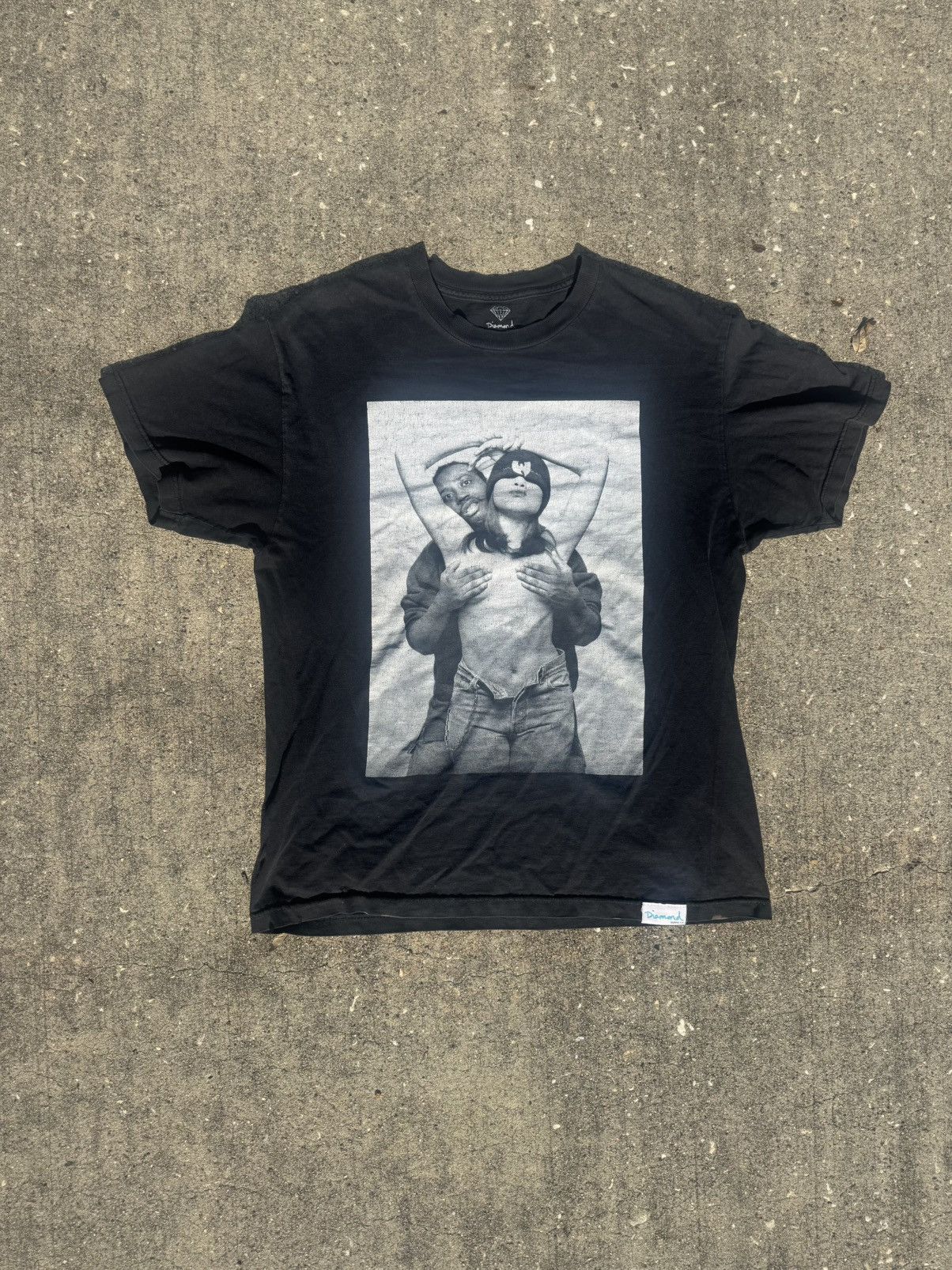 Diamond Supply Co. RARE WU TANG OL’ DIRTY BASTARD X DIAMOND SUPPLY CO PHOTO TEE Size US L / EU 52-54 / 3 - 1 Thumbnail