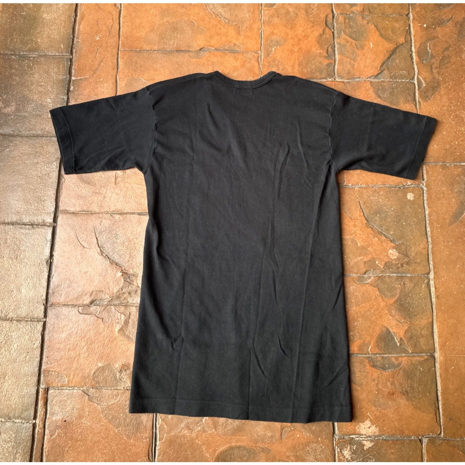 Vintage VINTAGE Ichi Ban T-Shirt Ninja Shirt Medium Black 50/50 Cotton Blend Crew Neck Short Sleeve Mens 90s Art Retro USA Hip Hop Size US M / EU 48-50 / 2 - 3 Thumbnail