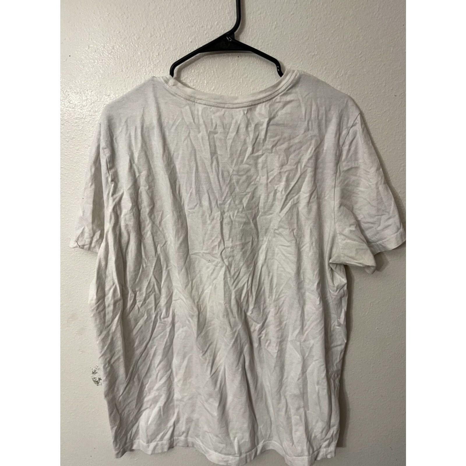 Nike Nike Dri-Fit Tee T-Shirt Adult XL White Short Sleeve Crewneck Logo - Nike Brand Mens T-Shirt Regular Fit Cotton Polyester Casual Sportswear Size US XL / EU 56 / 4 - 4 Thumbnail