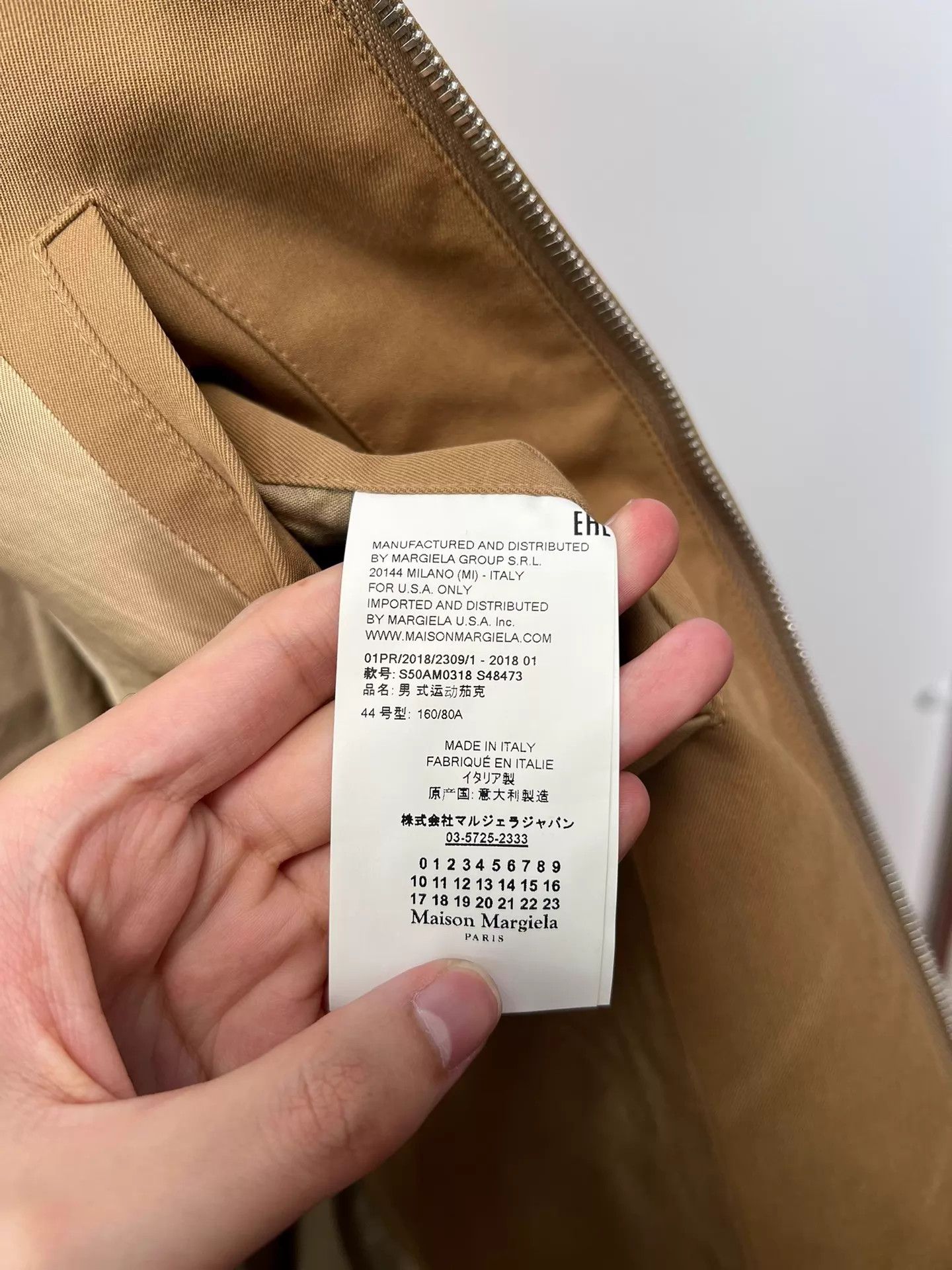 Maison Margiela Maison Margiela 18AW 3-Zip Colorblock Khaki Pink Jacket 44 Size US S / EU 44-46 / 1 - 8 Thumbnail