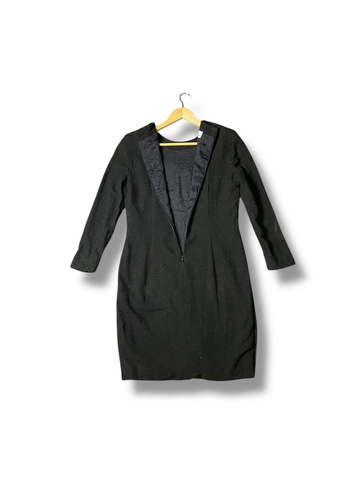Les Copains × Vintage Les Copains x Vintage Women Fleece Dress (31) Size S / US 4 / IT 40 - 4 Thumbnail
