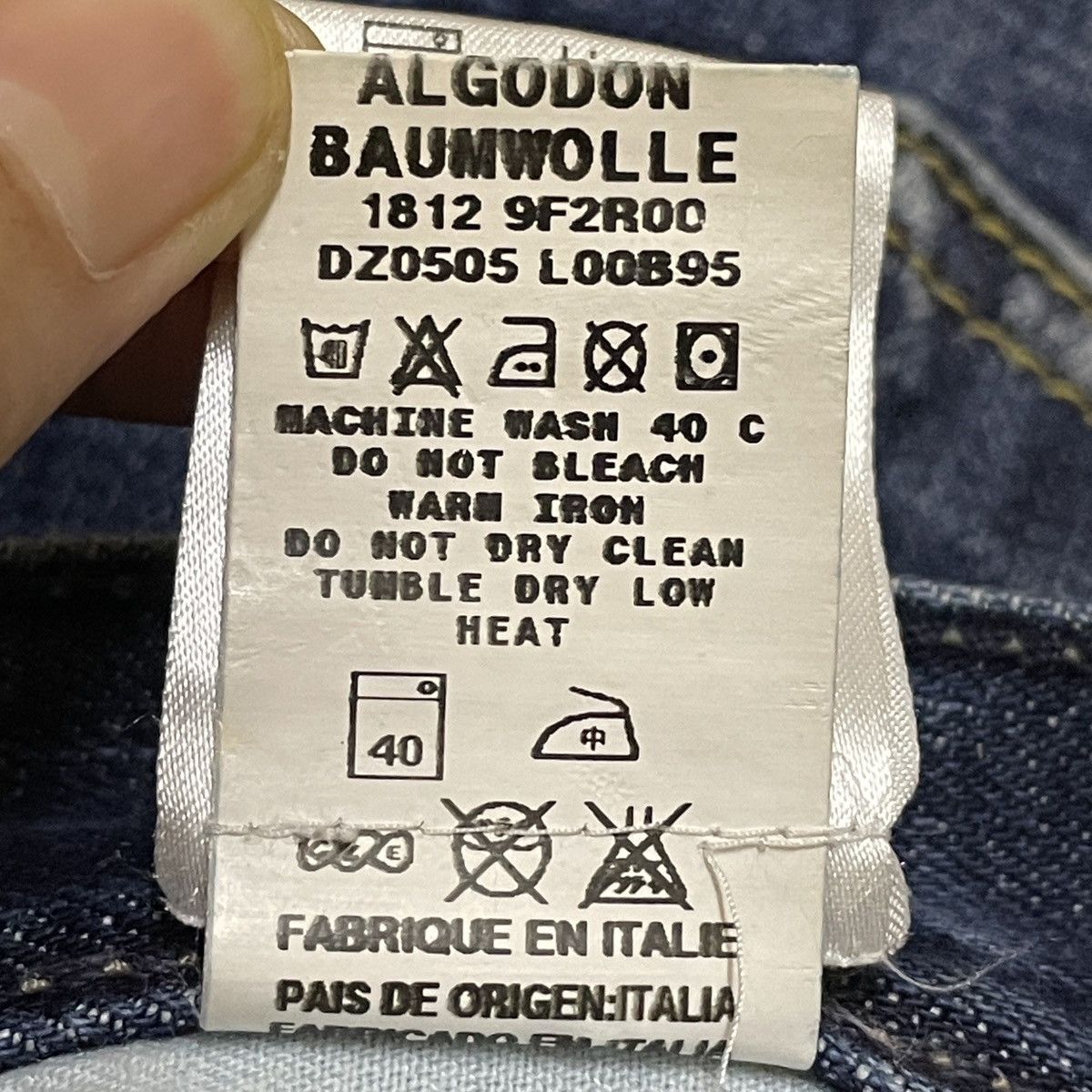 Energie Rare Design Vintage Brand Energie Distressed Jeans 2000s Size US 31 - 13 Thumbnail