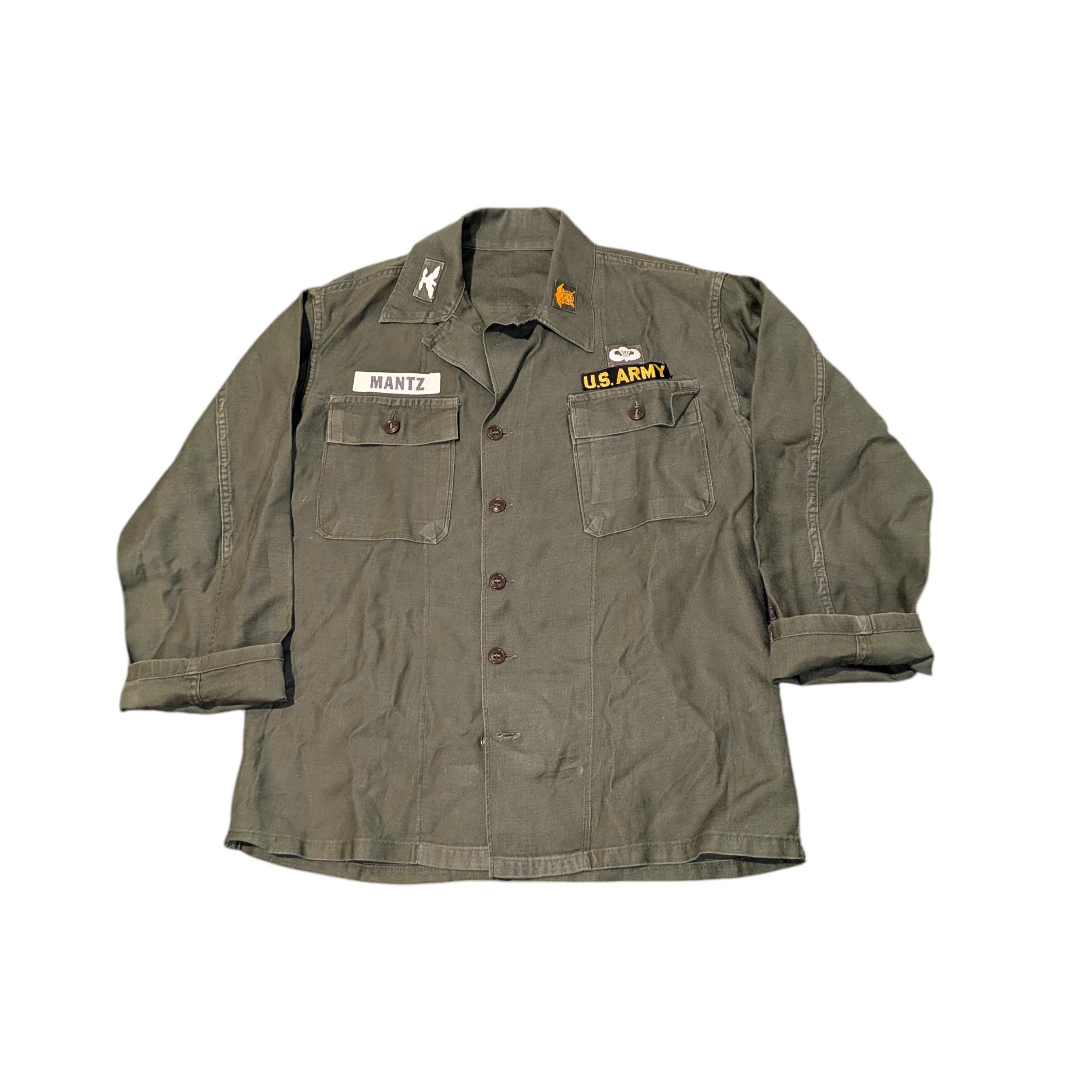 Other Vintage 1970s US Army Jacket Vietnam War Airborne Paratroope Size US M / EU 48-50 / 2 - 8 Thumbnail